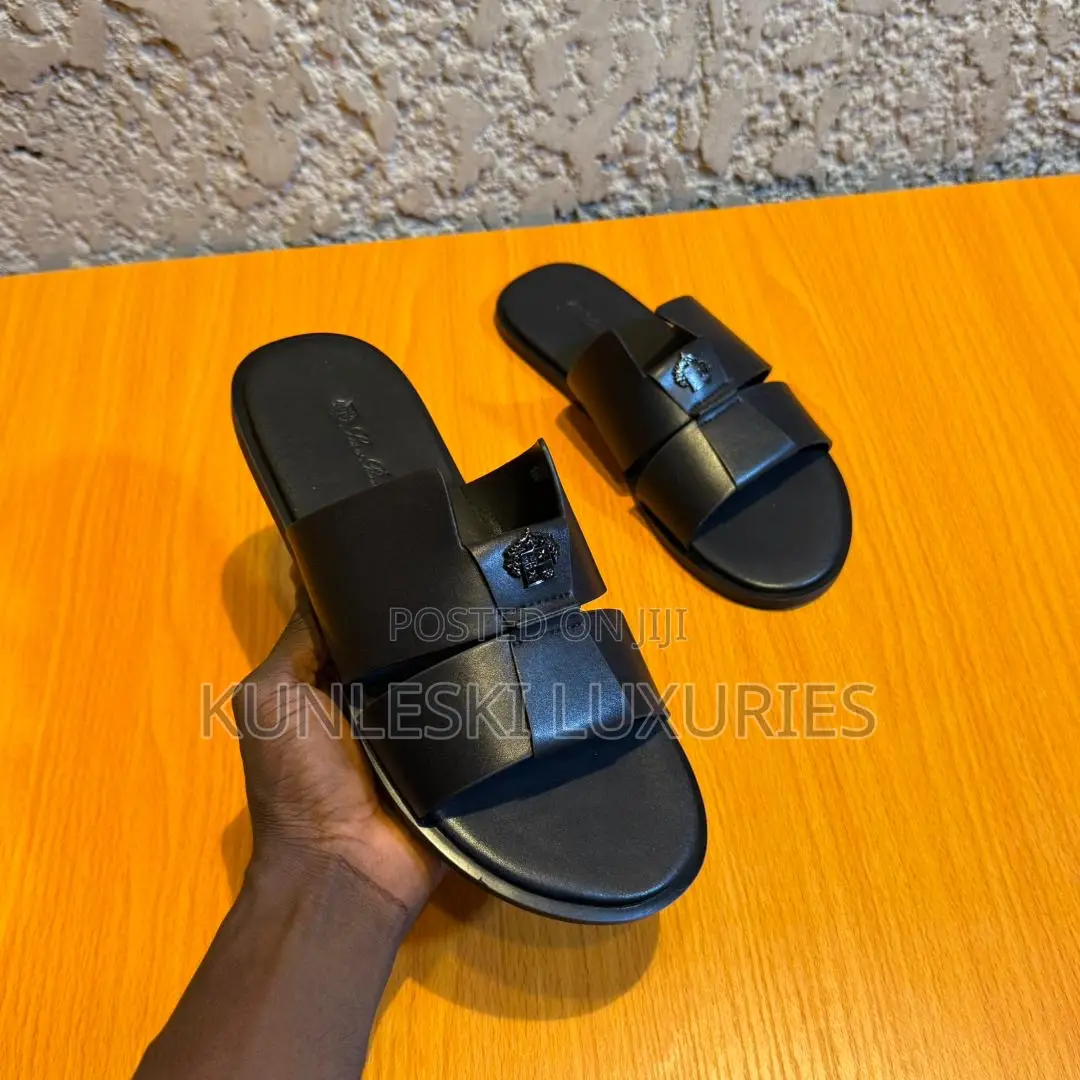 Original Loro Piana Suede / Leather Slippers