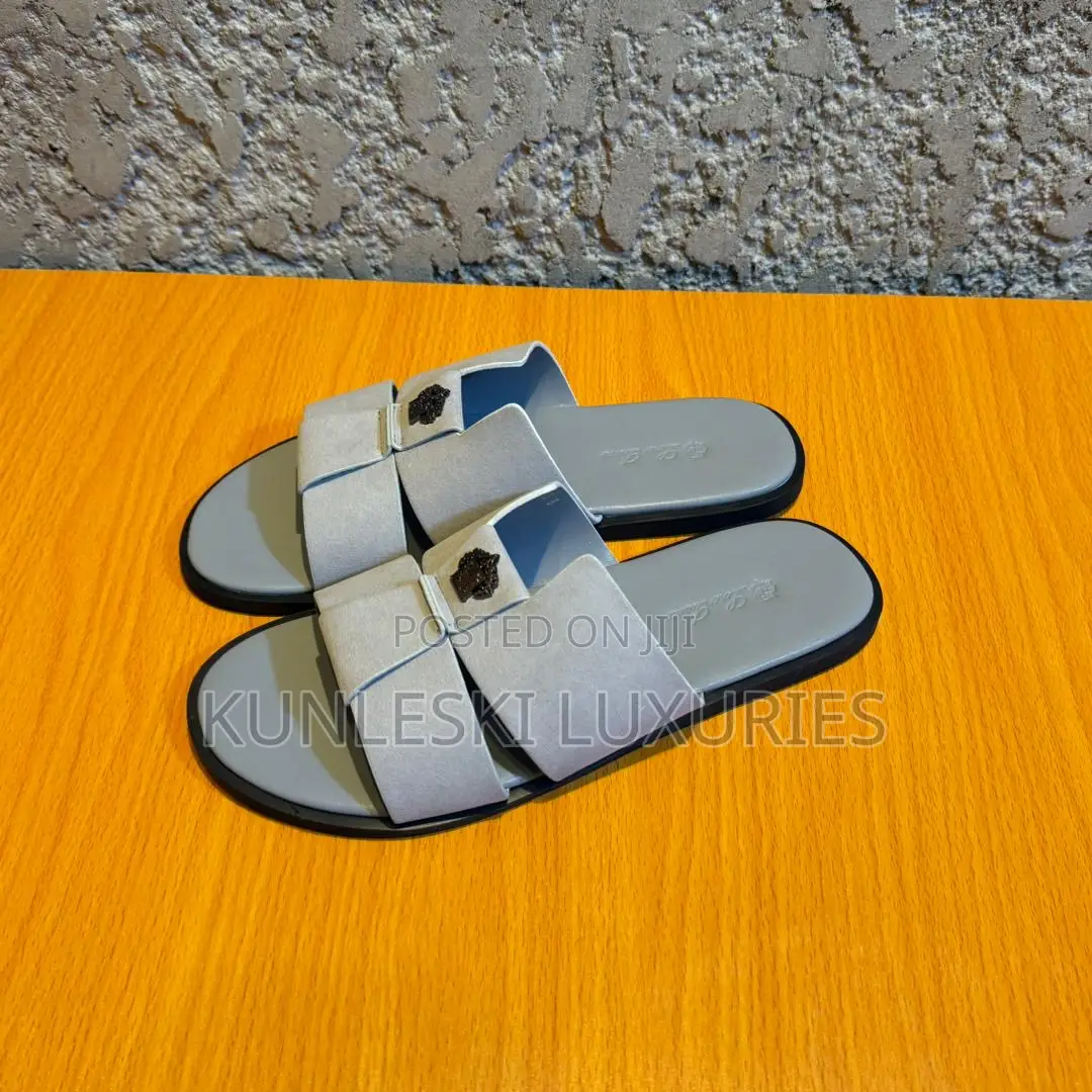 Original Loro Piana Suede / Leather Slippers