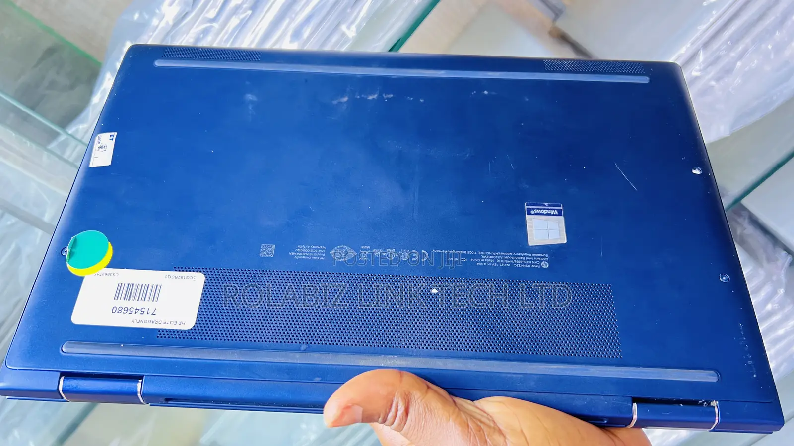 Laptop HP Dragonfly G2 16GB Intel Core i7 SSD 512GB