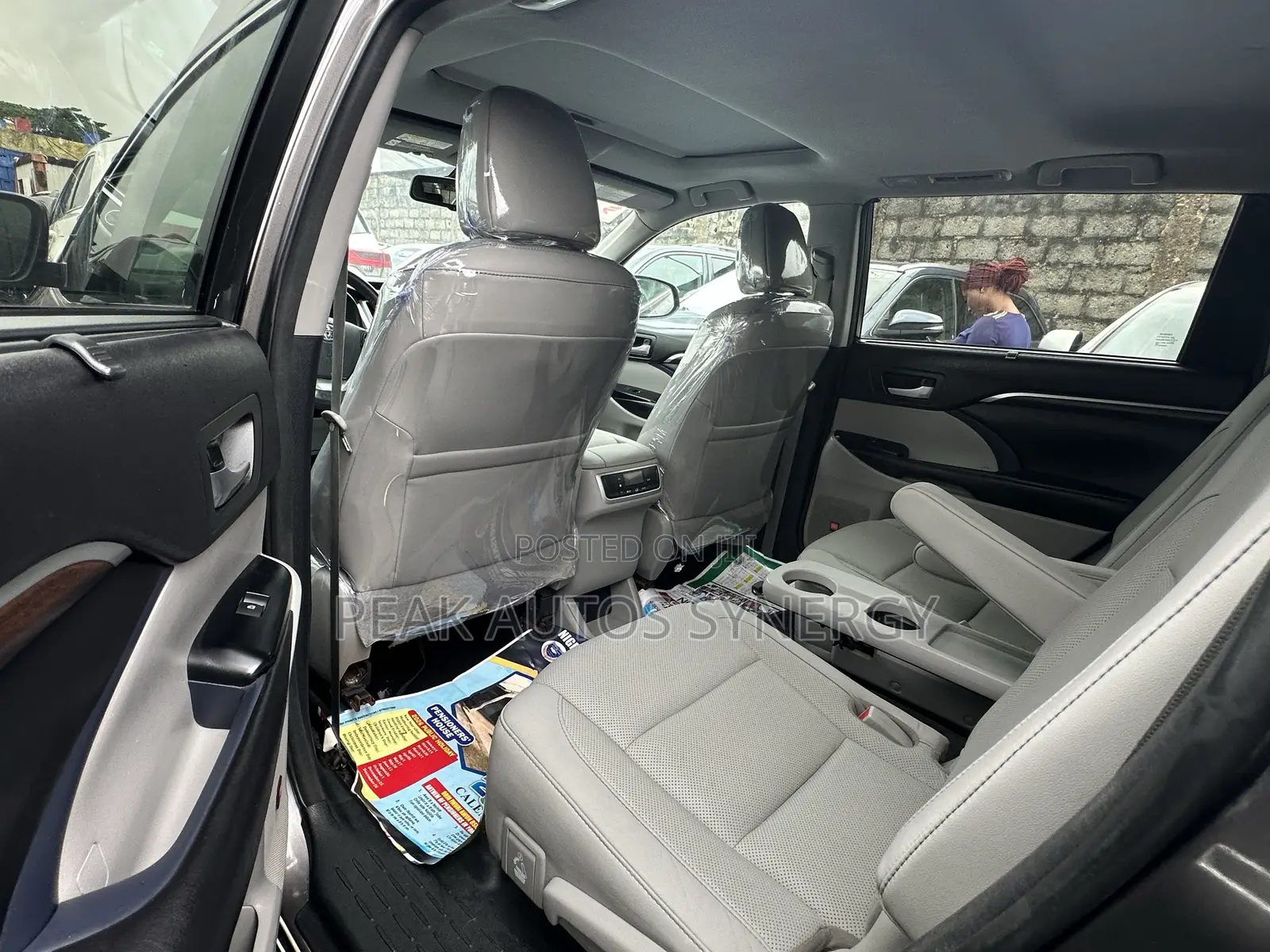 Toyota Highlander Limited 4x4 V6 (3.5L 6cyl 8A) 2018 Gray