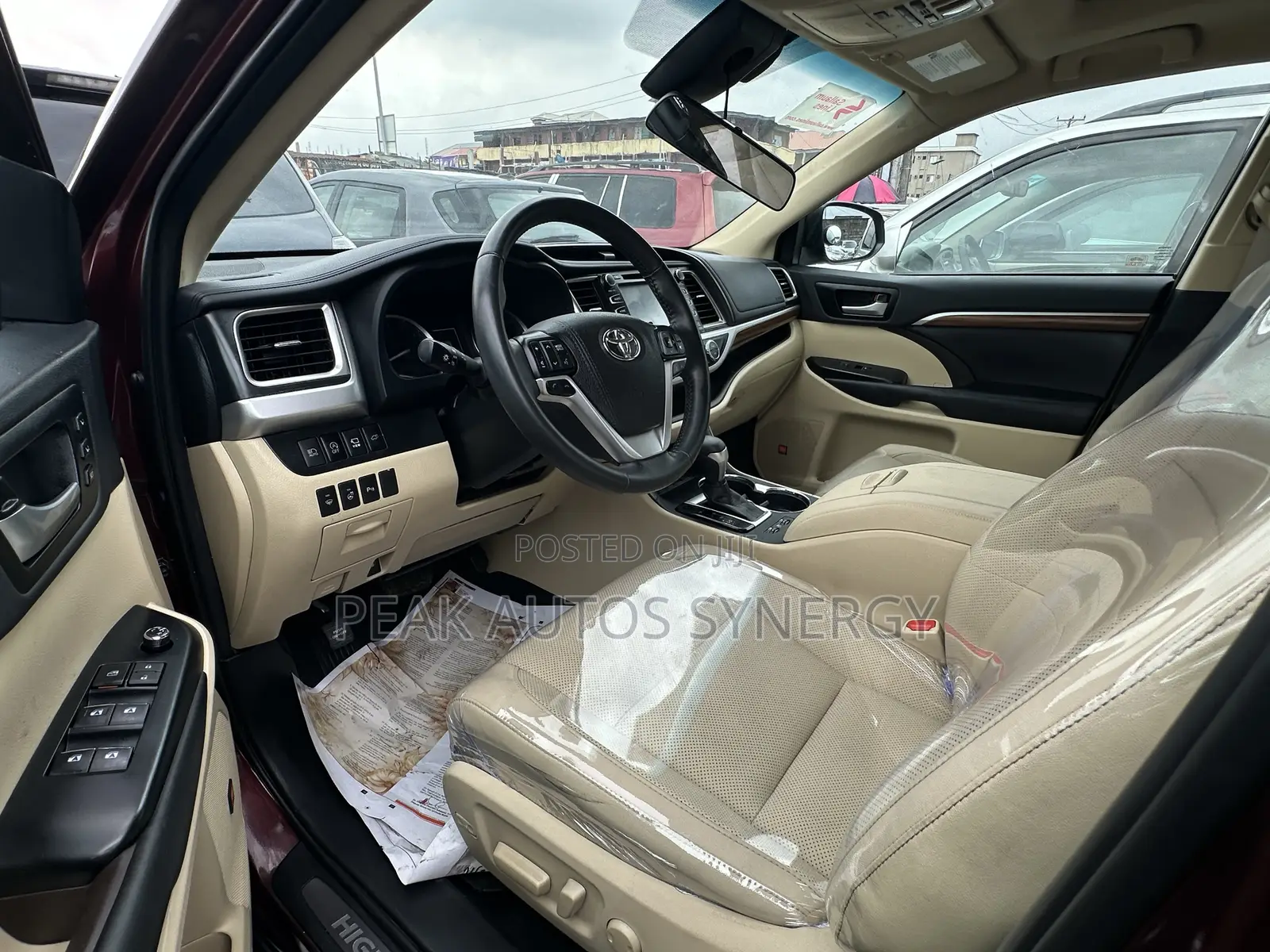 Toyota Highlander Limited 4x4 V6 (3.5L 6cyl 8A) 2018 Burgundy