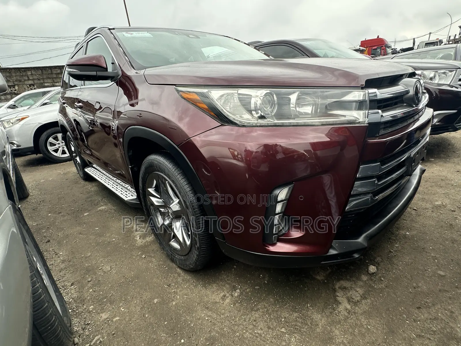Toyota Highlander Limited 4x4 V6 (3.5L 6cyl 8A) 2018 Burgundy