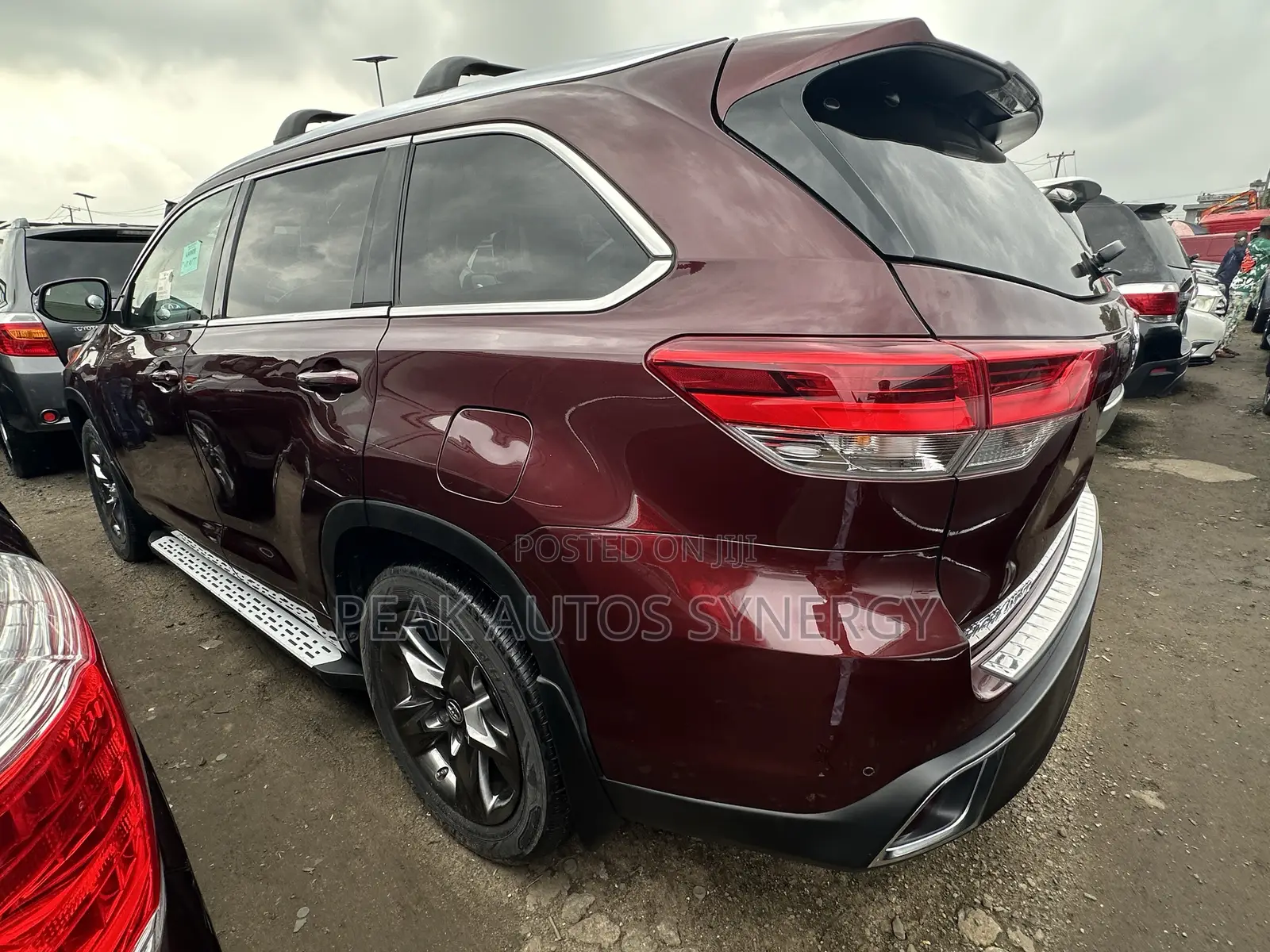 Toyota Highlander Limited 4x4 V6 (3.5L 6cyl 8A) 2018 Burgundy