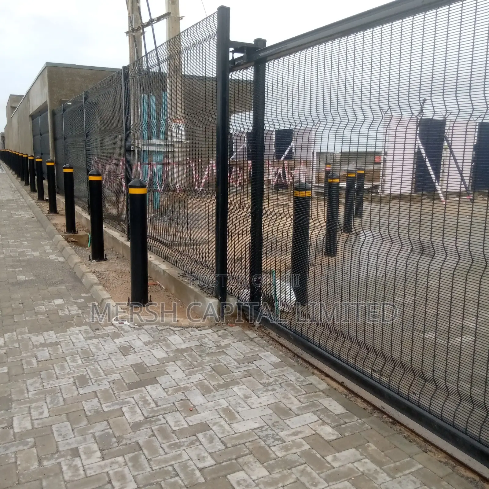 Anti-Finger 358 Security Mesh | Clear View Fence Supply Installation