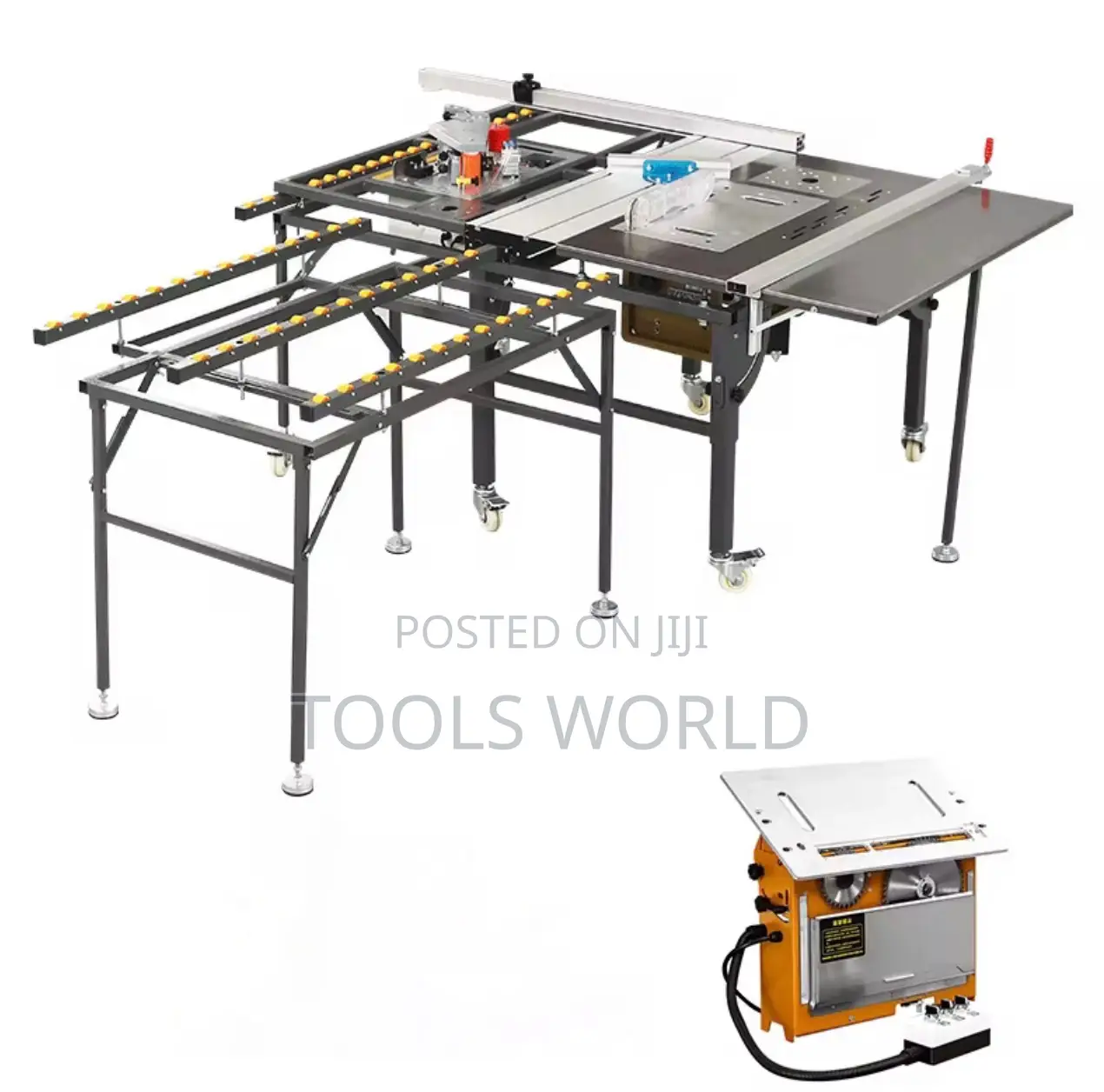 Portable Sliding Table Panel Saw With Router – Multifunctional Machine