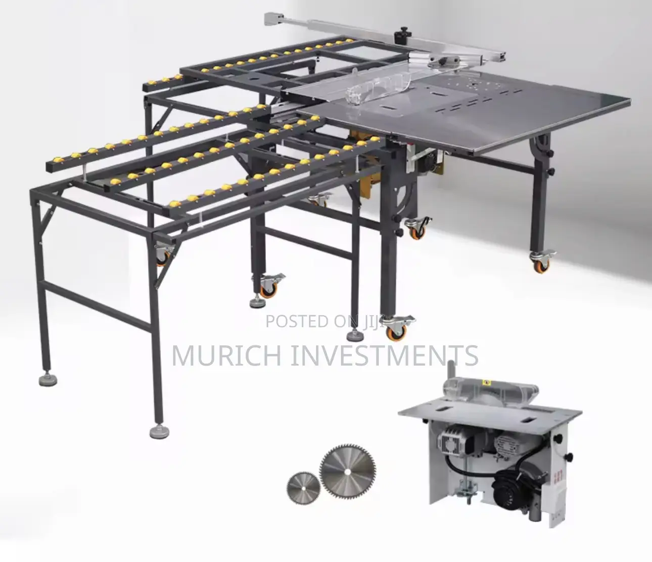 Sliding Table Saw and Router Machine for MDF Plywood