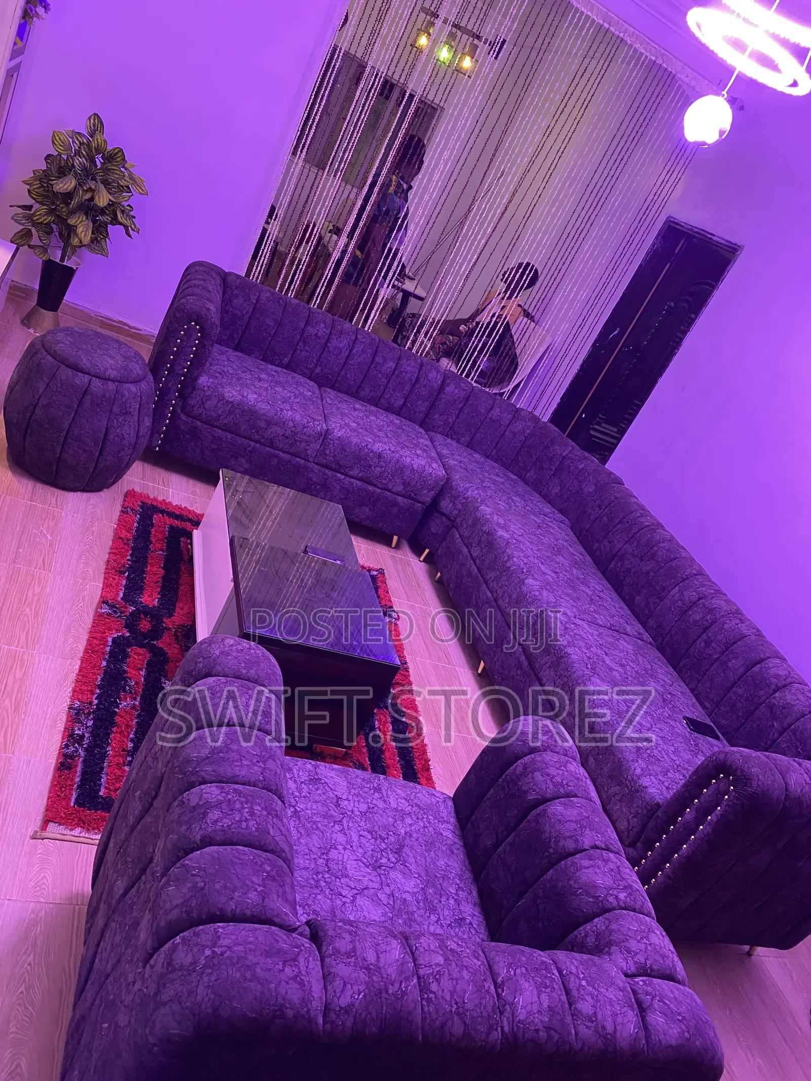 Corner Unit Set With Center Table