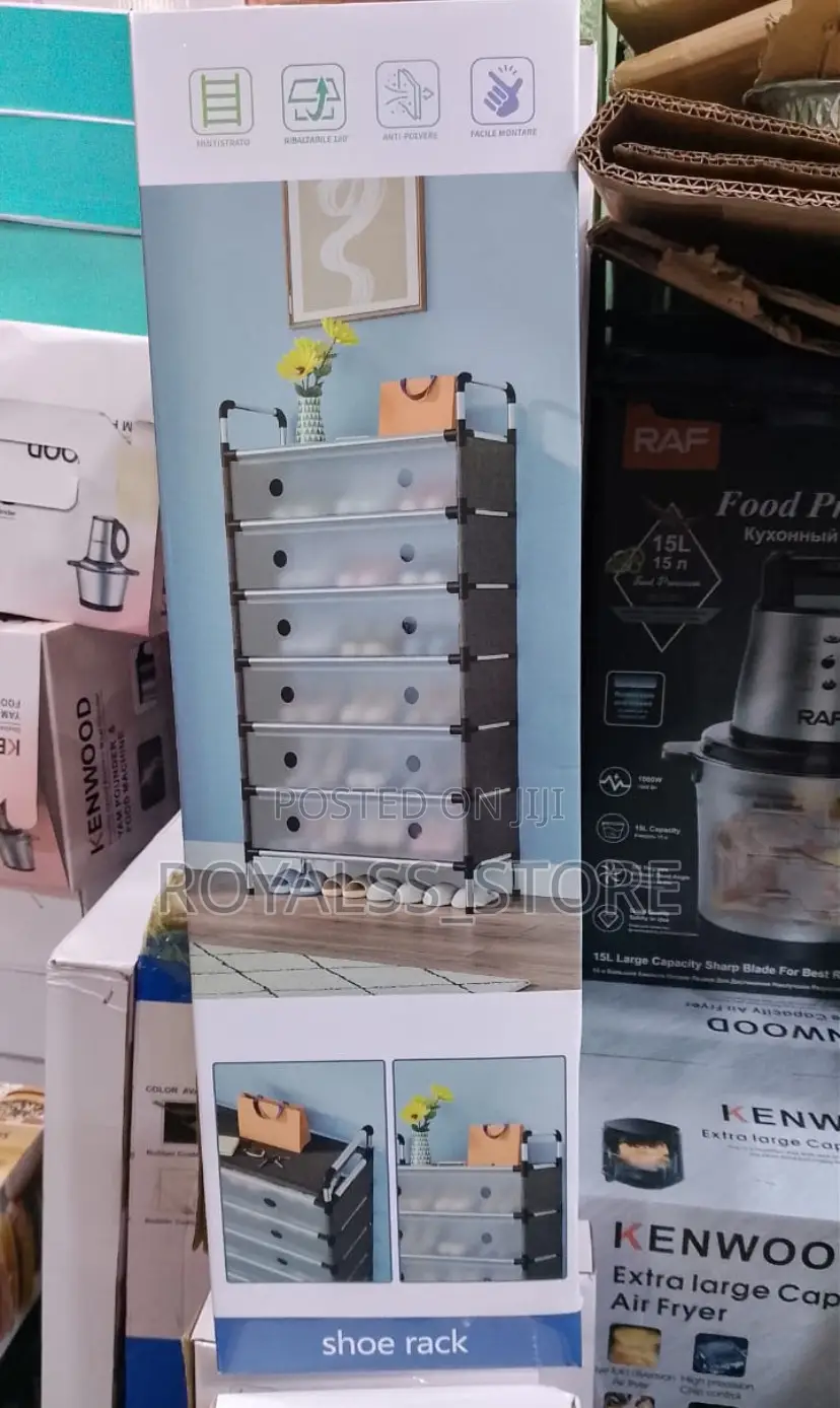Multifunction Shoe Rack With Cover