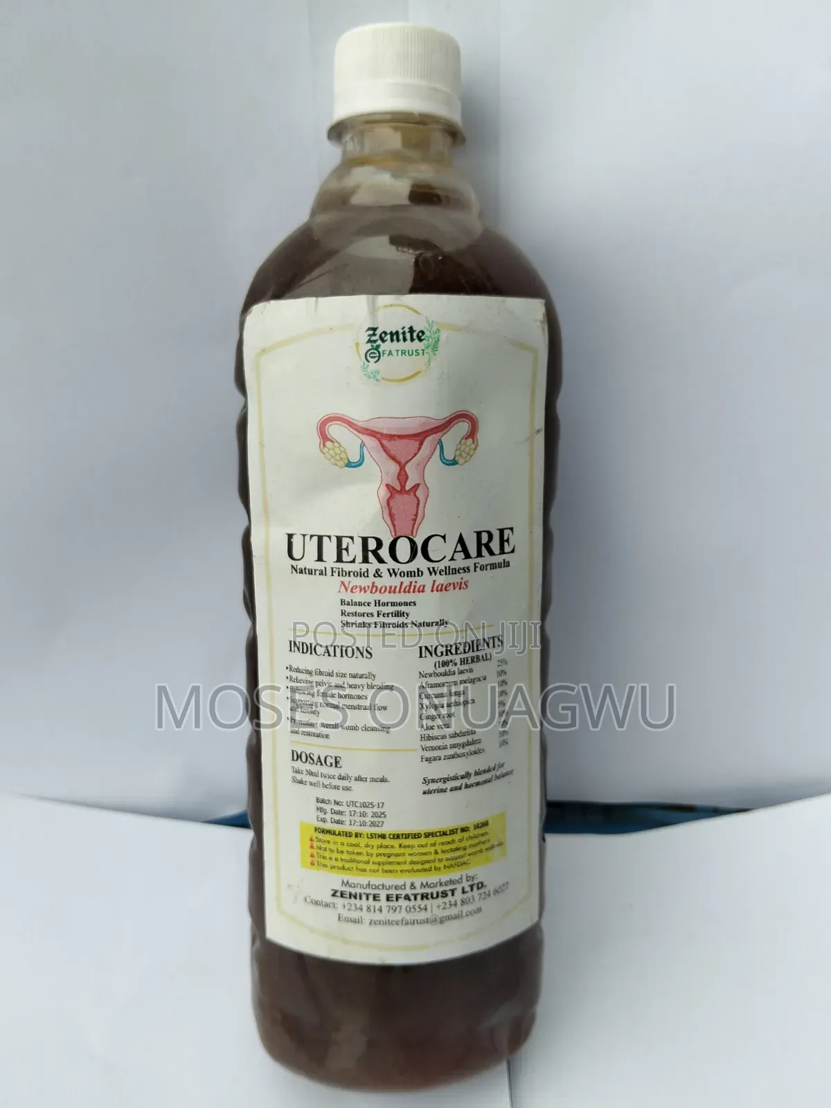 Uterocare Natural Fibroid and Womb Wellness Formula