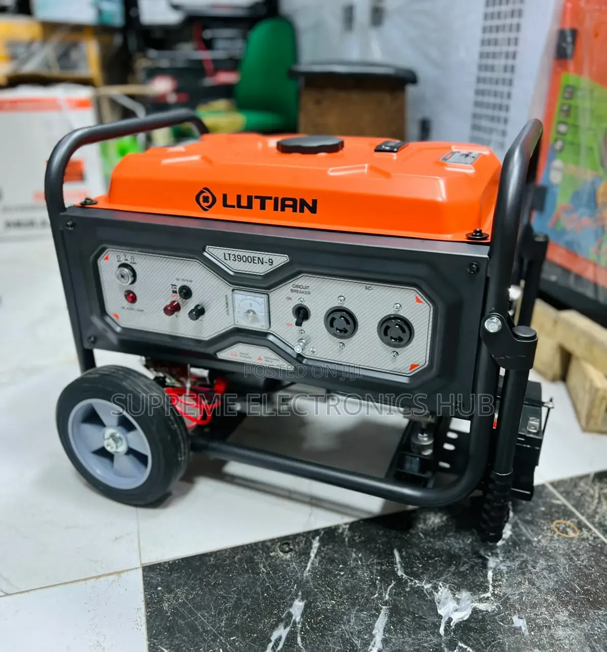 Lutian Model Lt3900en-9 4.5kva 100% Copper Key Start Petrol Generator