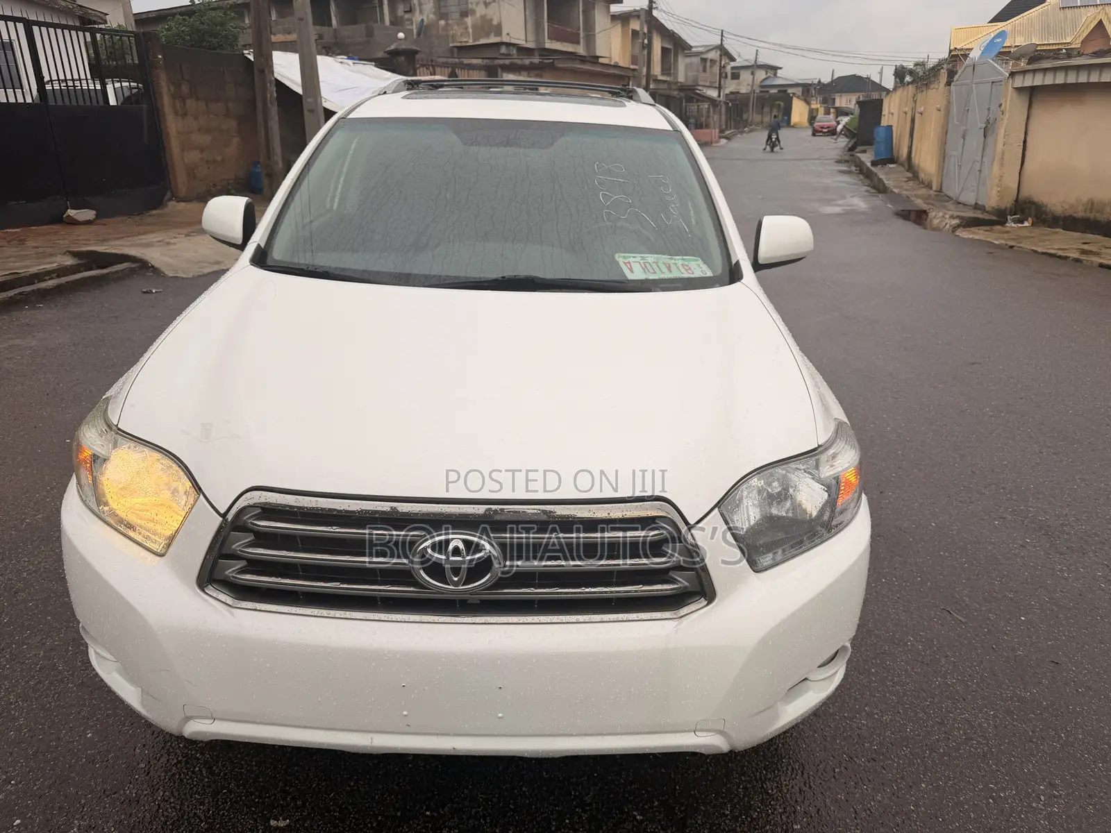 Toyota Highlander Sport 2008 White