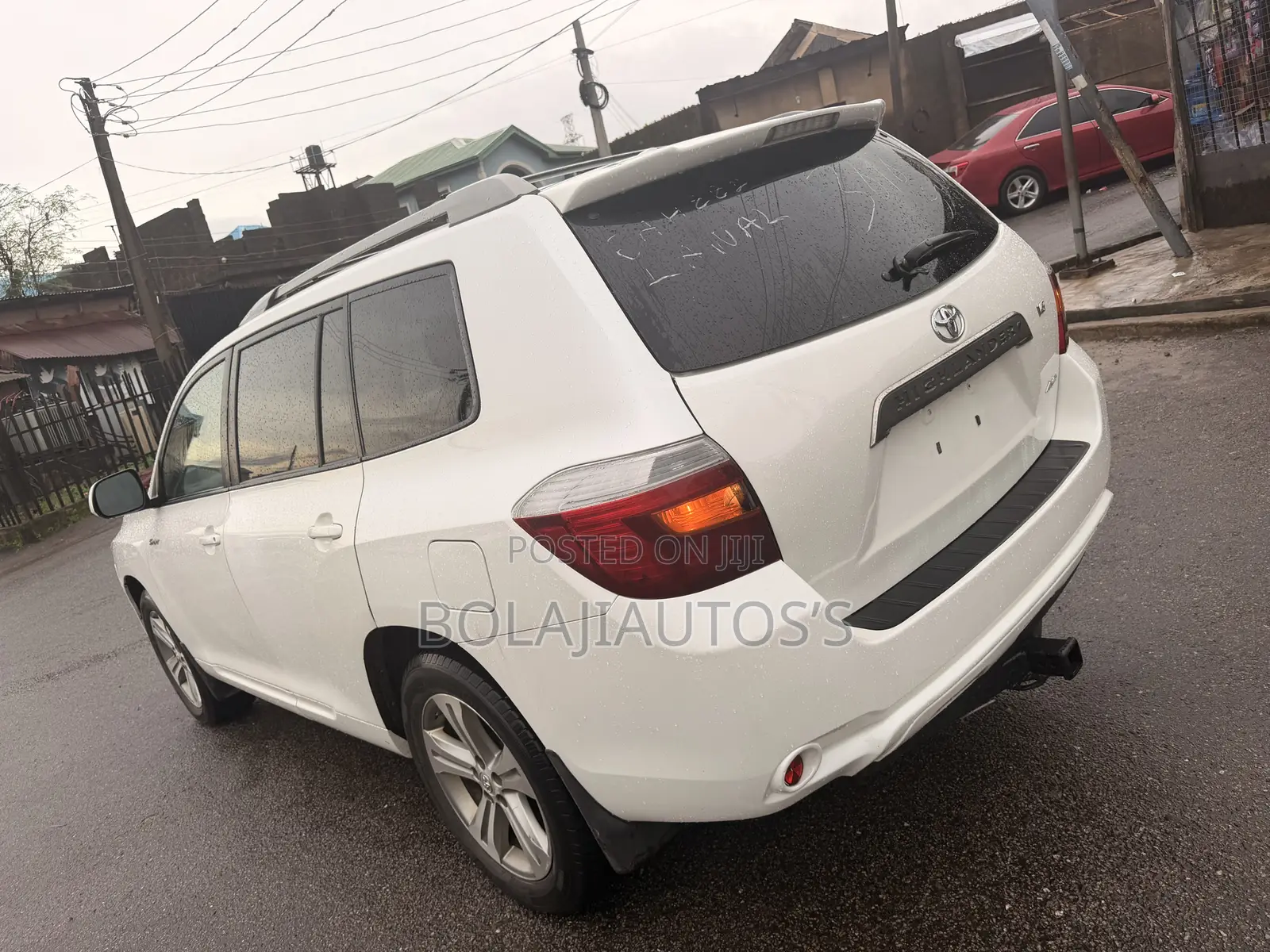 Toyota Highlander Sport 2008 White