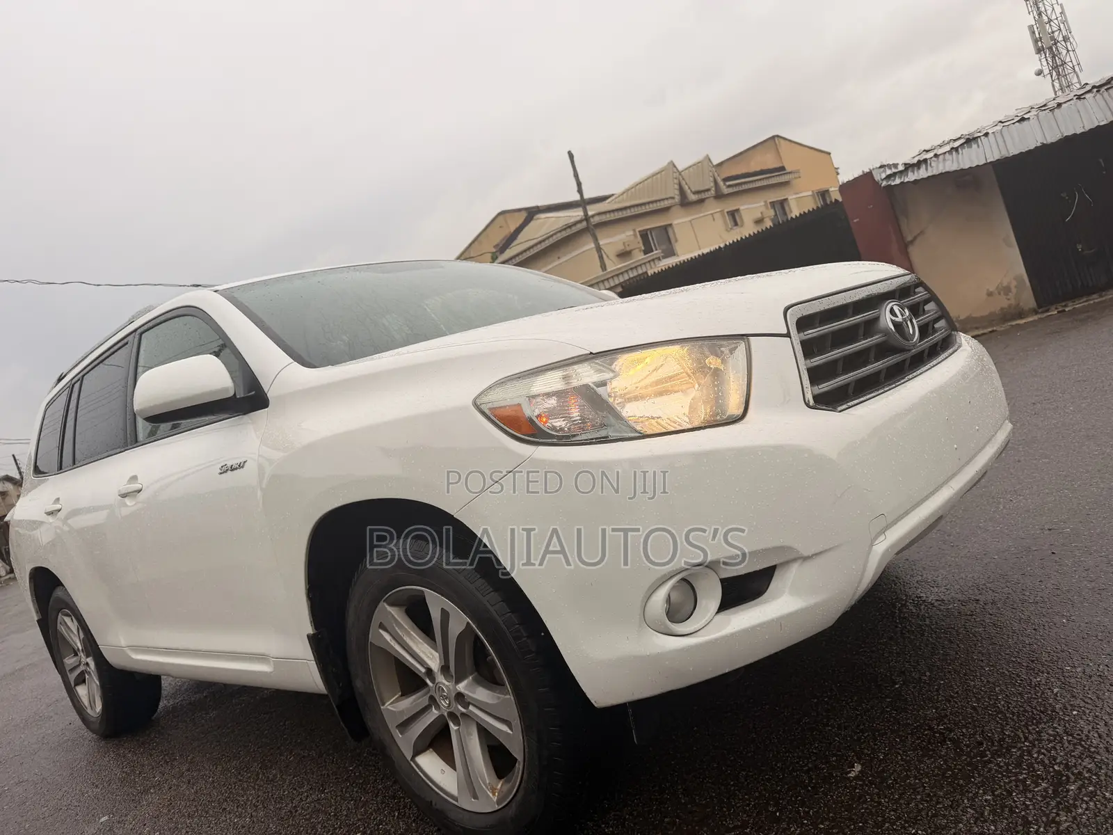 Toyota Highlander Sport 2008 White