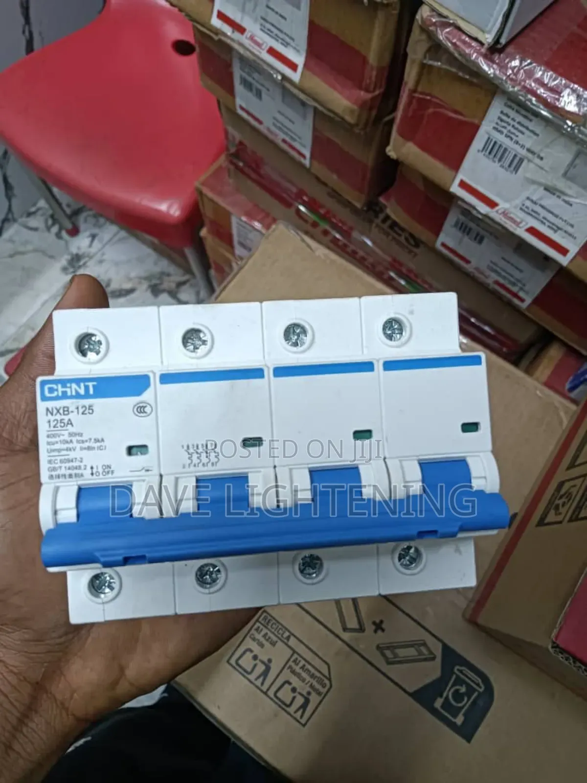 125amps 4 Pole Breaker