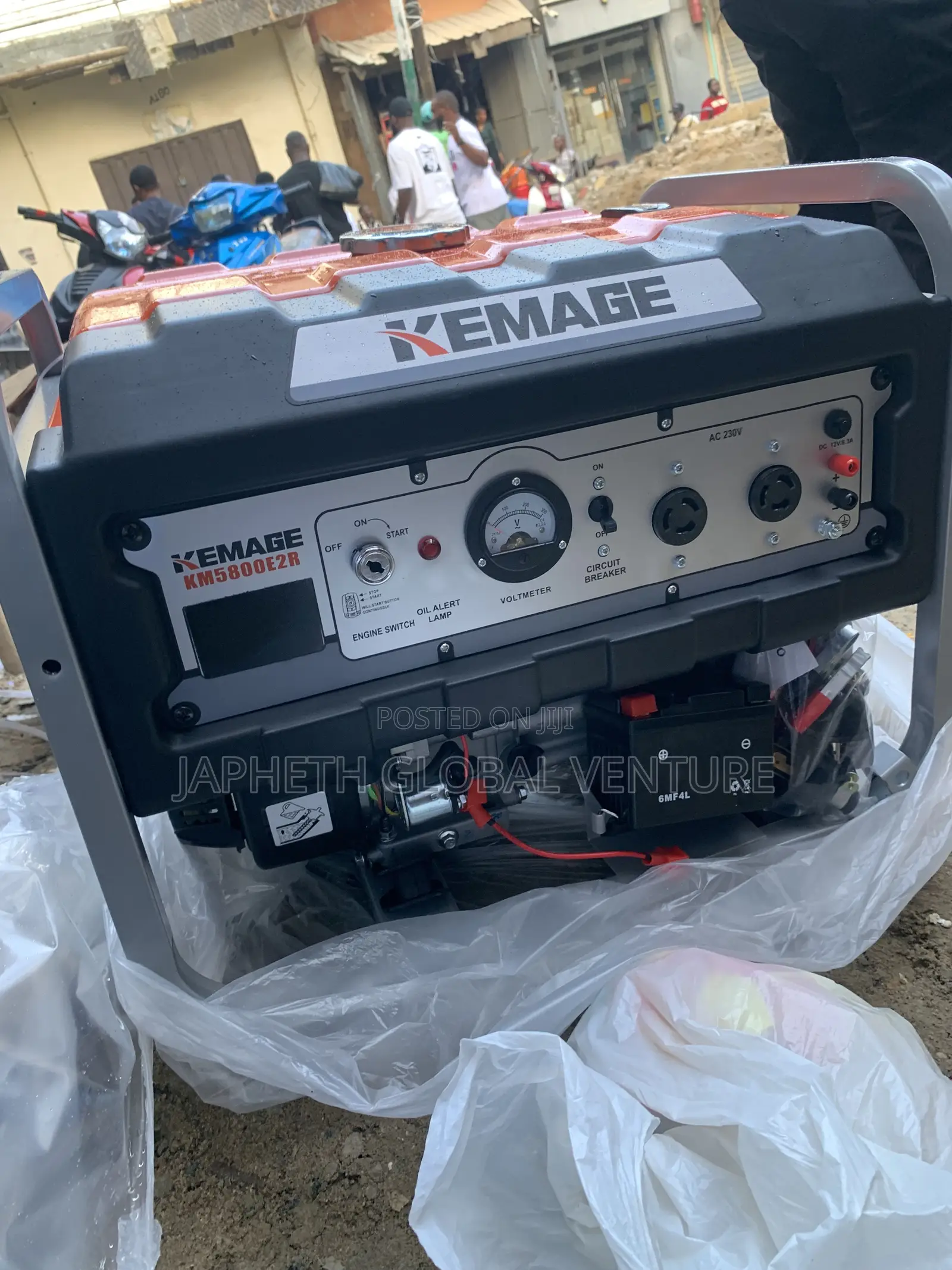 Fuel-Efficient 5.5kva Kemage Generator – Built to Last