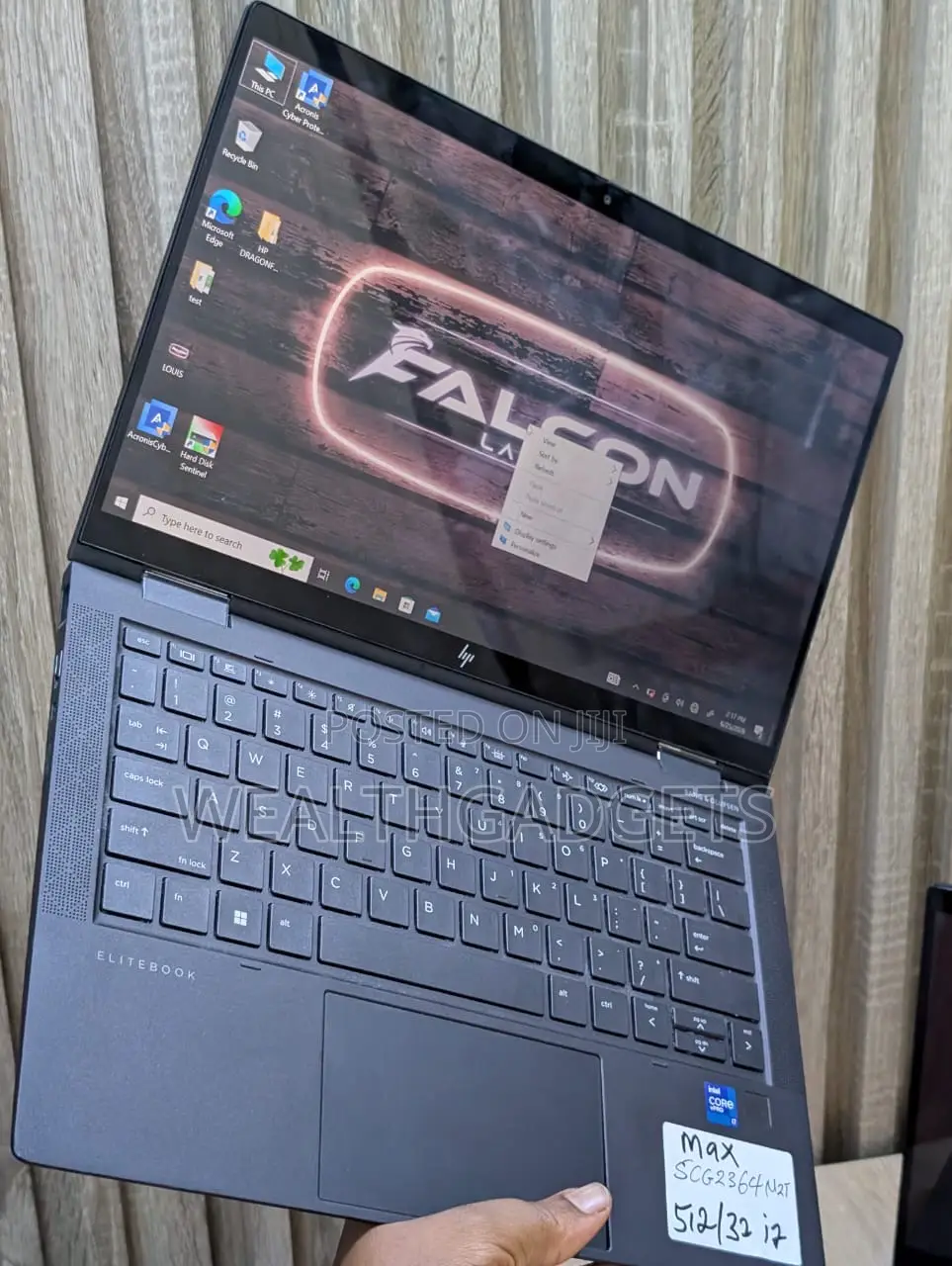 Laptop HP Elite Dragonfly G2 32GB Intel Core i7 SSD 512GB