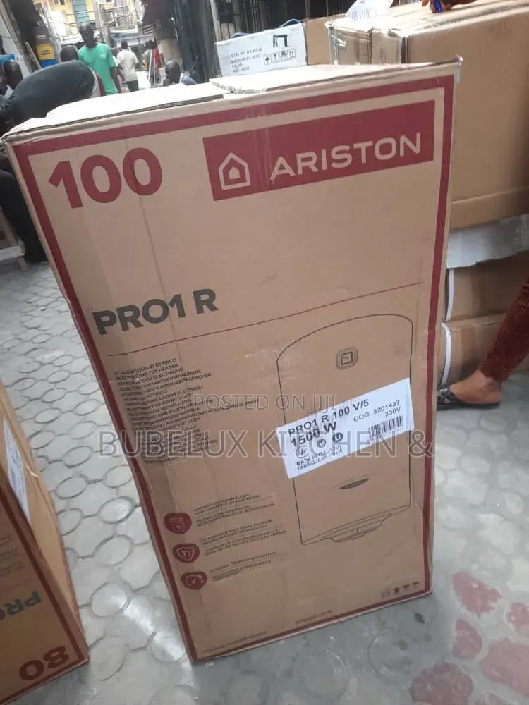 Ariston Pro1 R 100l Electric Water Heater - 1500w Wall Mount`