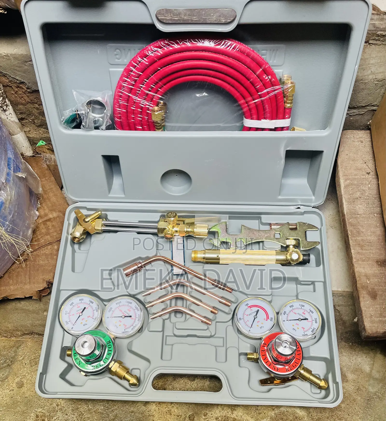 Welding and Cutting Guage Set