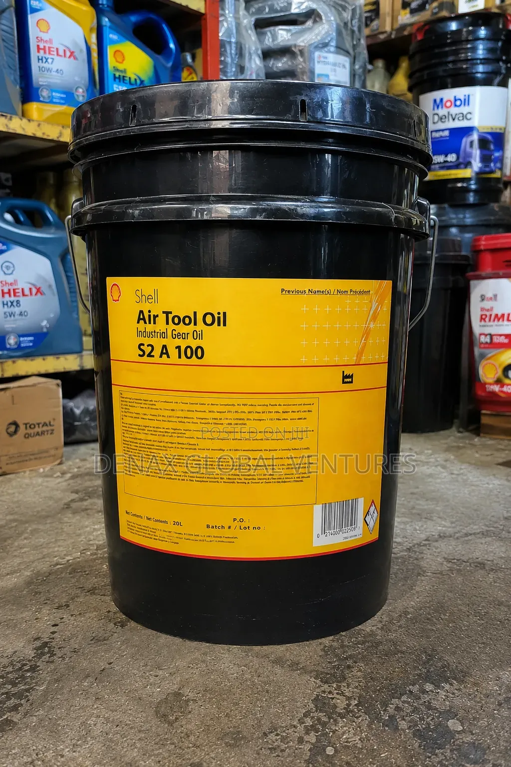 Shell Air Tool S2 a 100 Pneumatic Gear Oil
