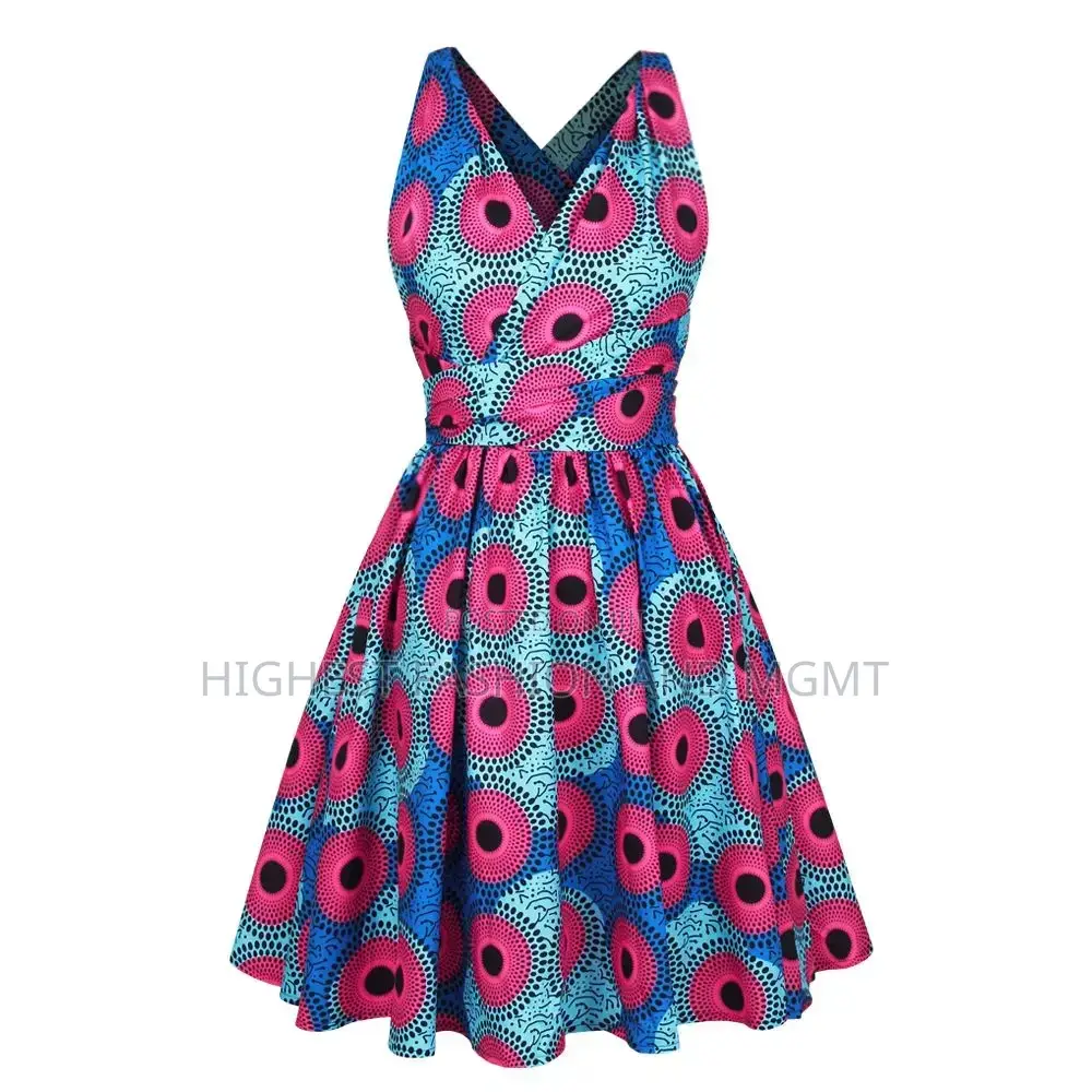 African Multiway Mini Dress
