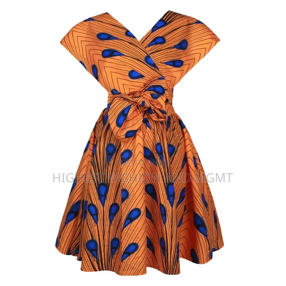 African Multiway Mini Dress