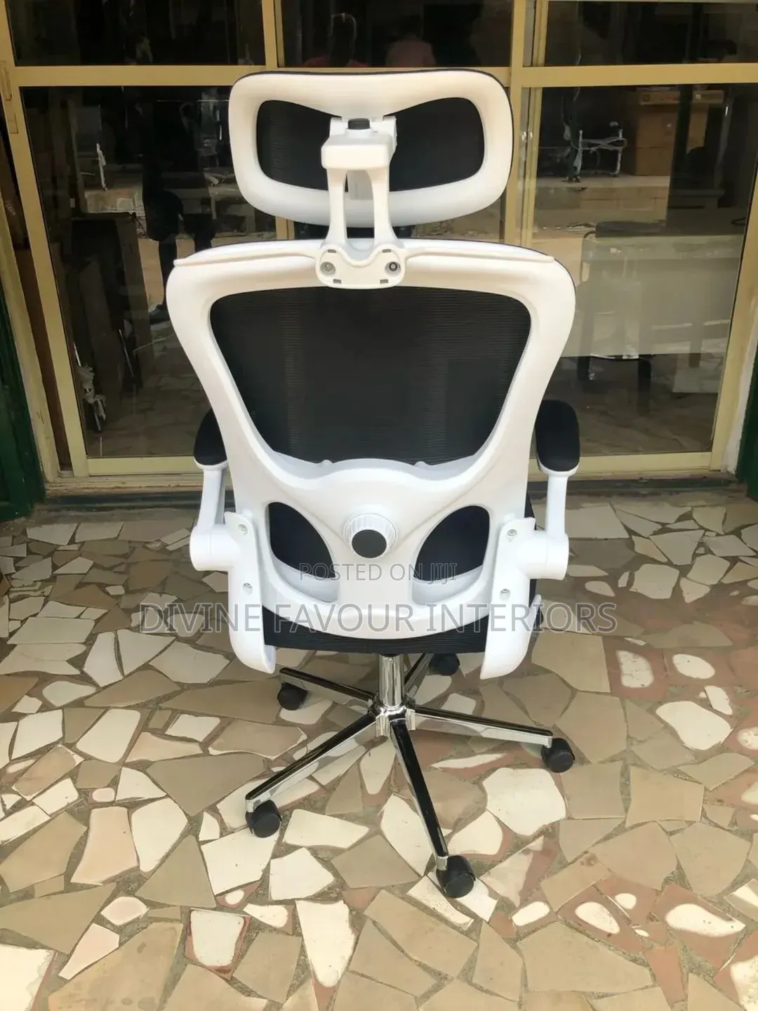 Ergonomic Office Chair With Flip Armrest Lumber Support