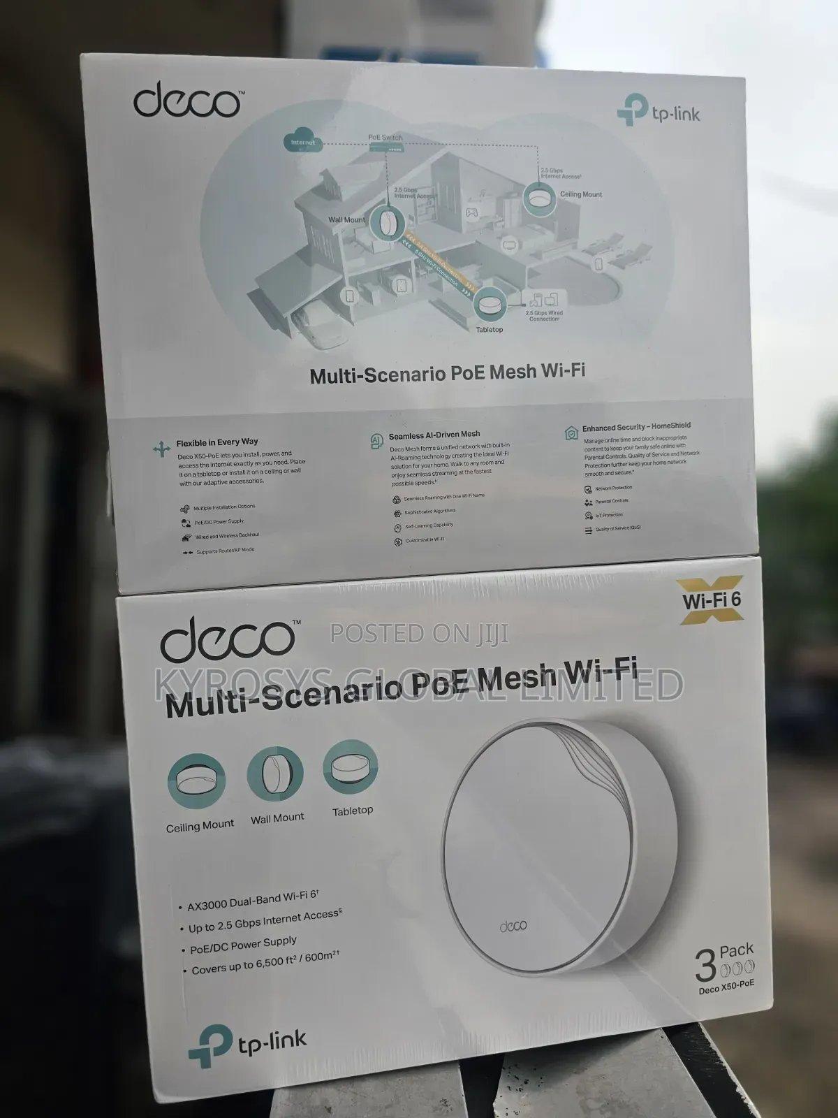 Tplink Deco X50 Poe Wifi 6 Mesh