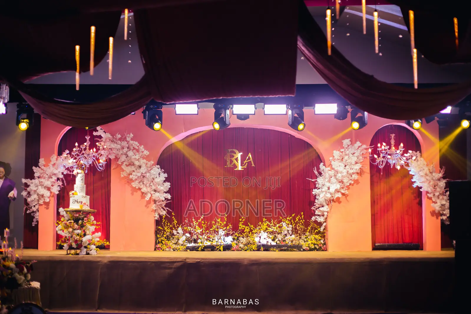 Elegant Party Reception Decorations