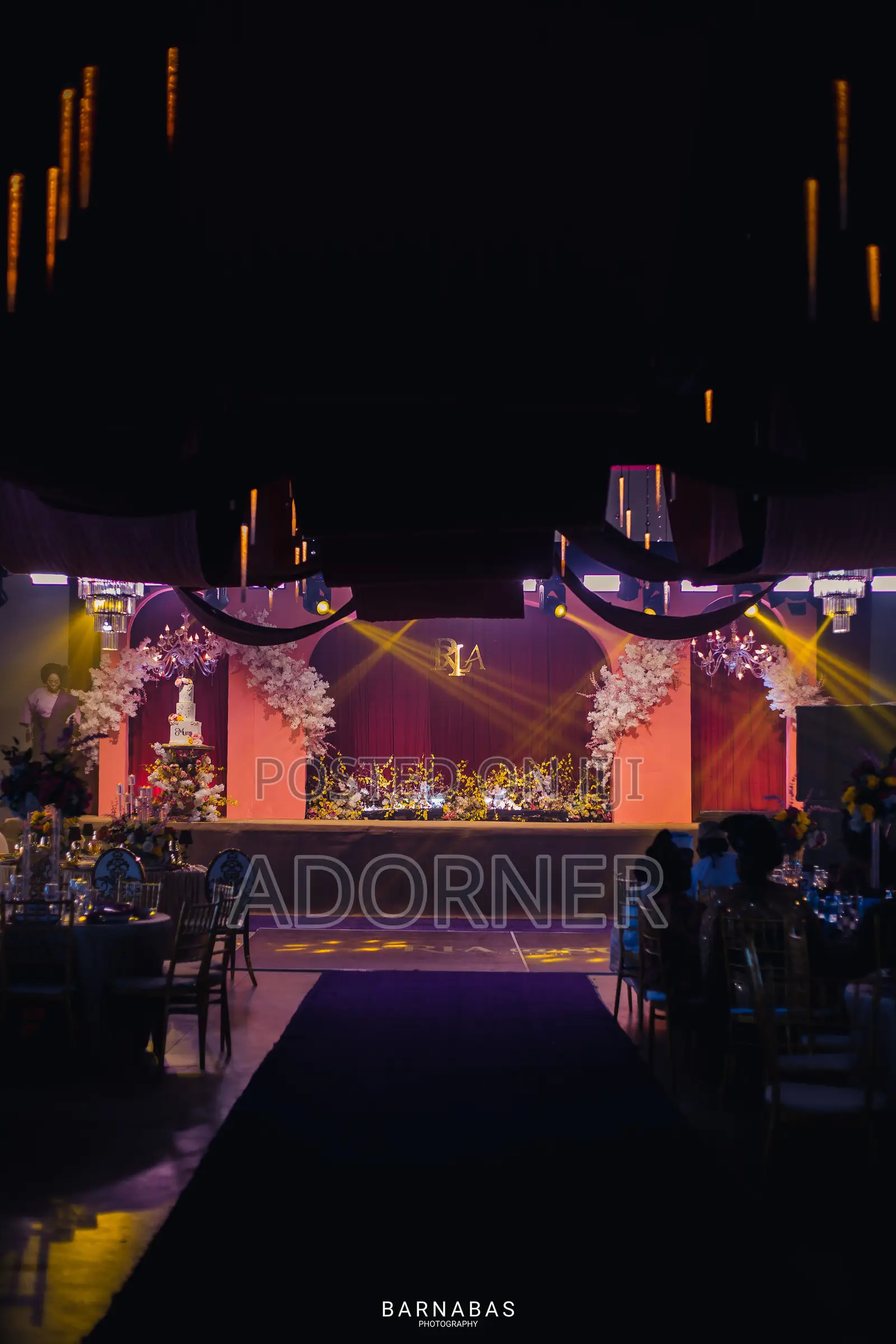Elegant Party Reception Decorations