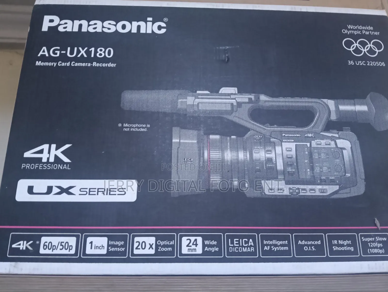 Panasonic Ag-Ux180 Video Camera