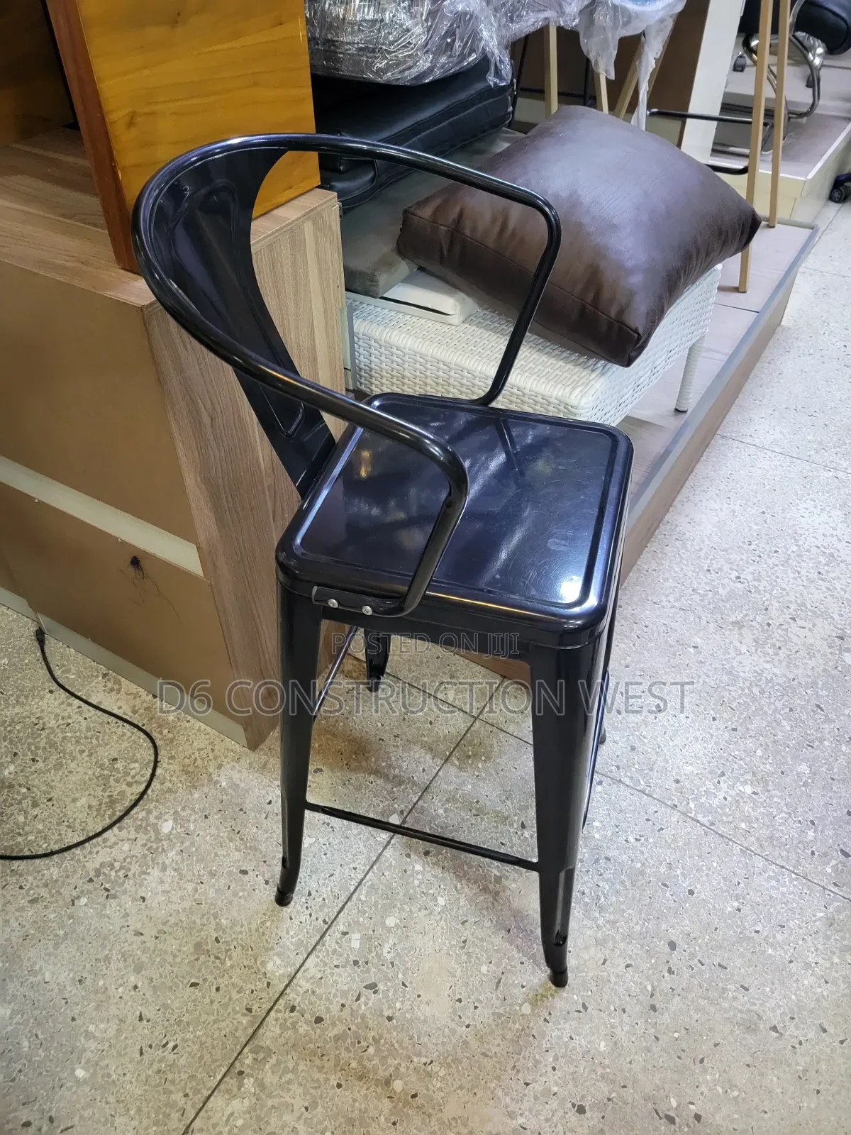 Iron Bar Stool