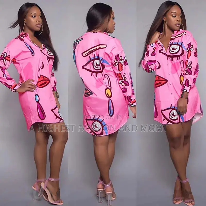 African Print Short Party Outfit