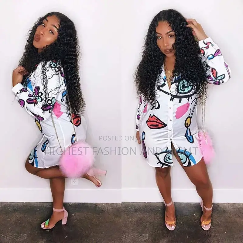 African Print Short Party Outfit