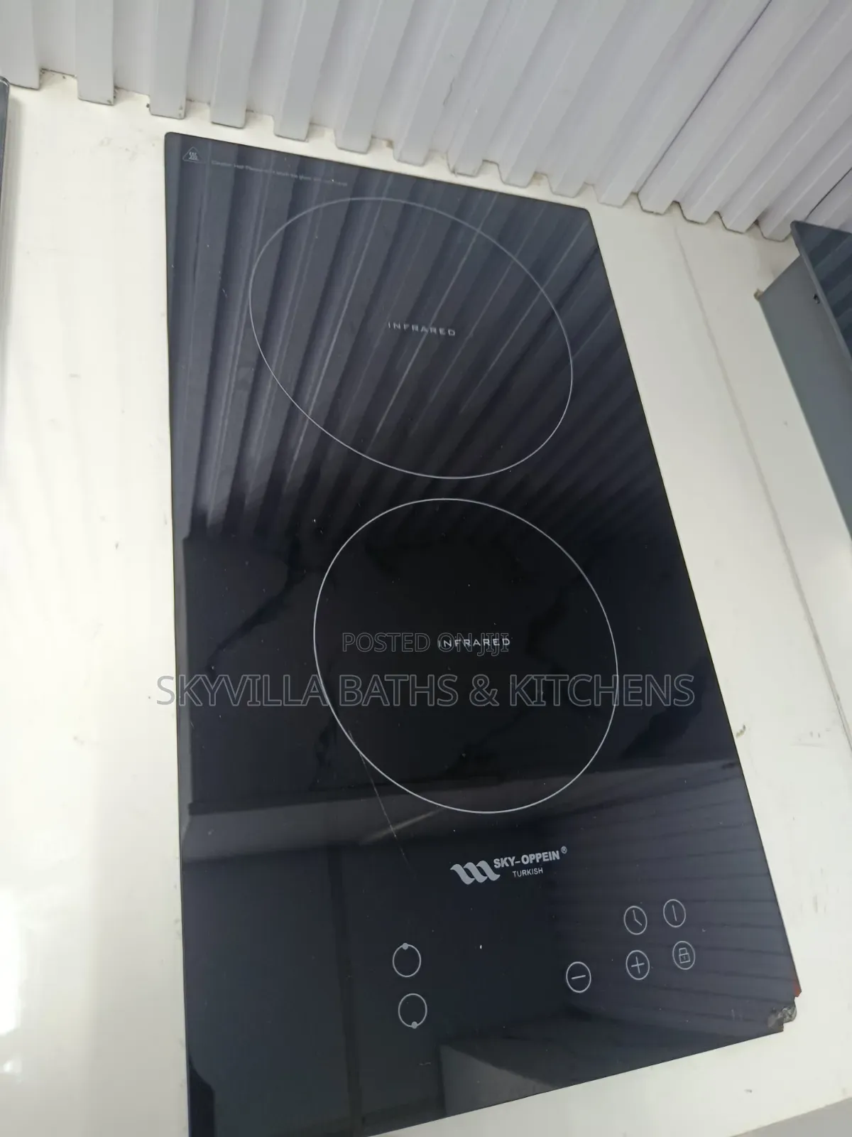 Premium Modern Turkish 2-Burner Built-in Infrared Cooktop