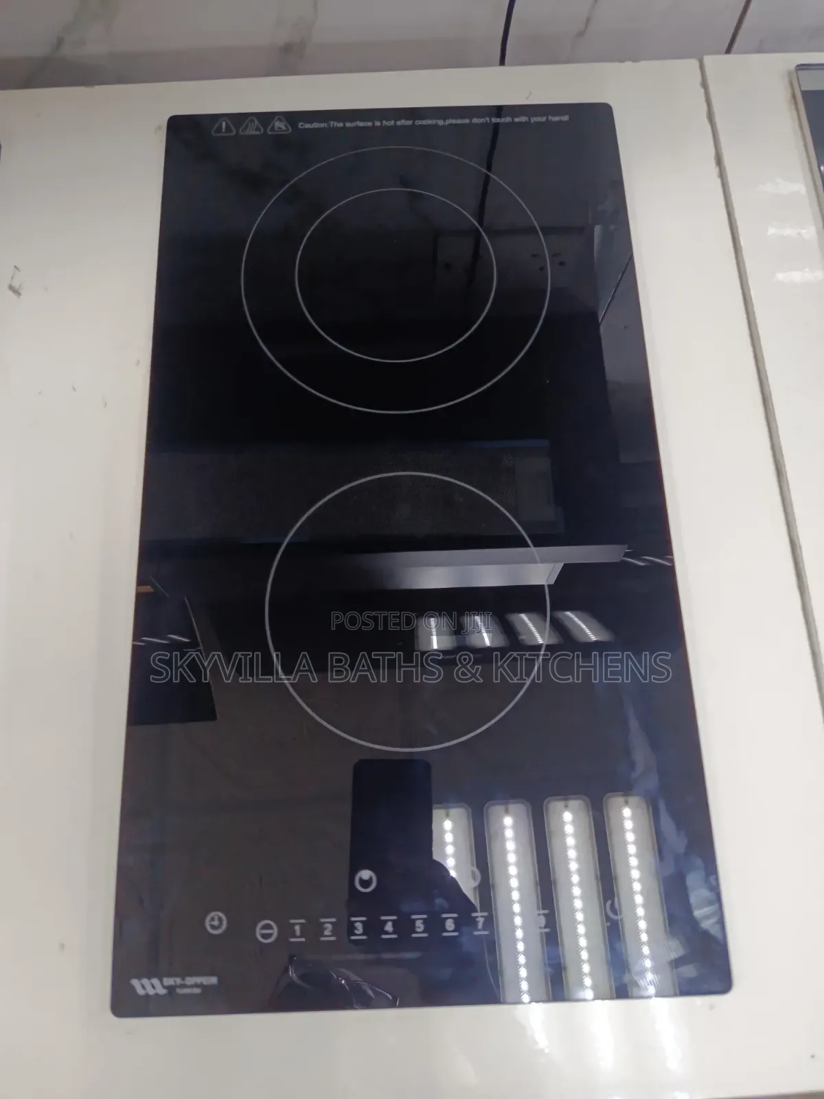 Premium Modern Turkish 2-Burner Built-in Infrared Cooktop