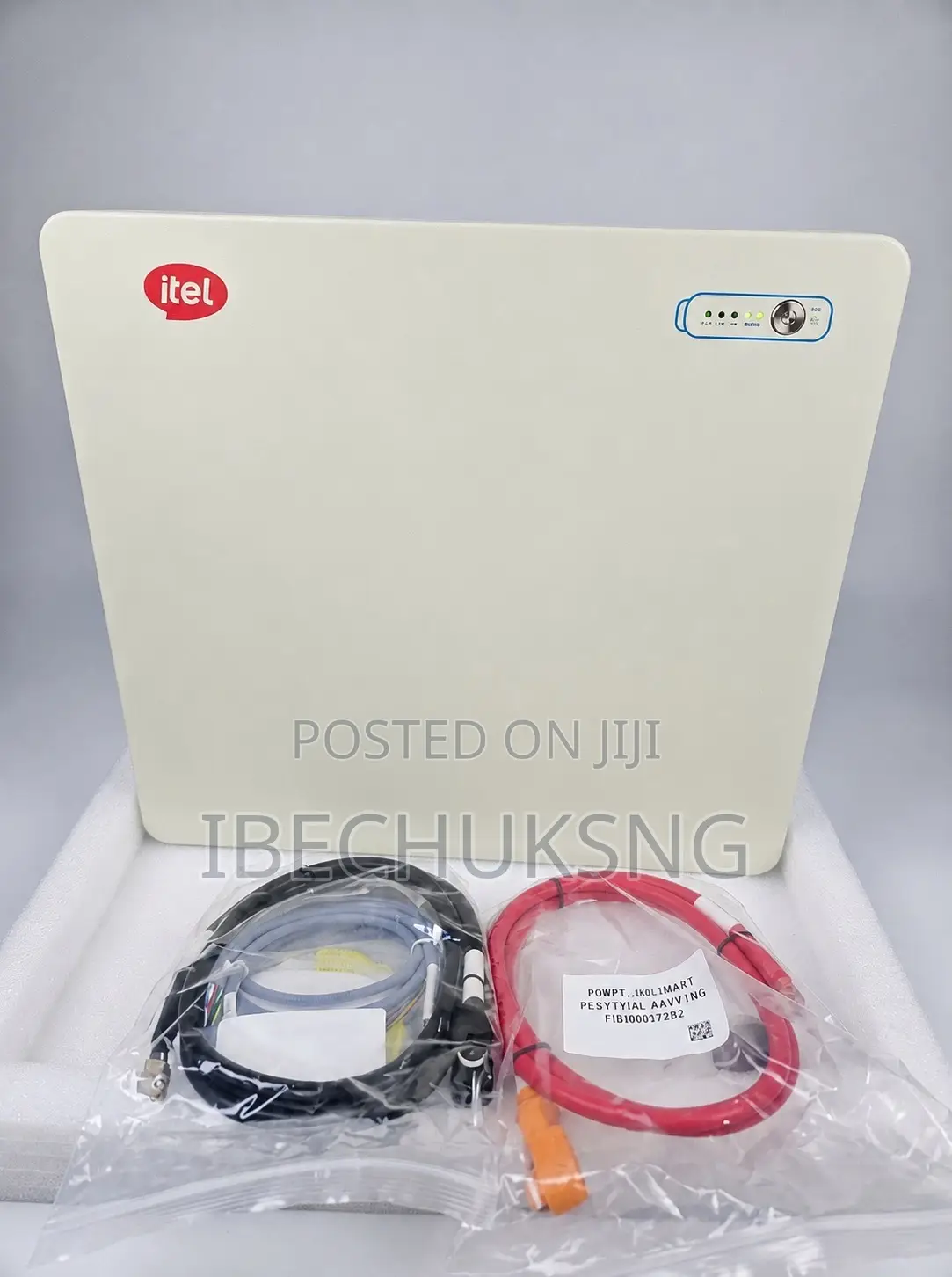Itel 2.5kwh Battery(Ip21 + Lithium +25.6v+100ah+2560wh+24v+6000cycles)