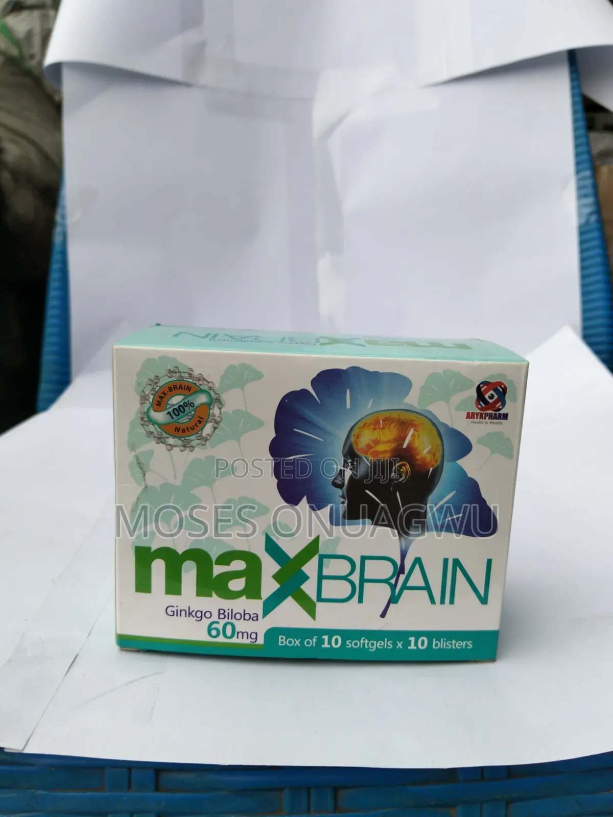 Max Brain Herbal Ginkgo Biloba