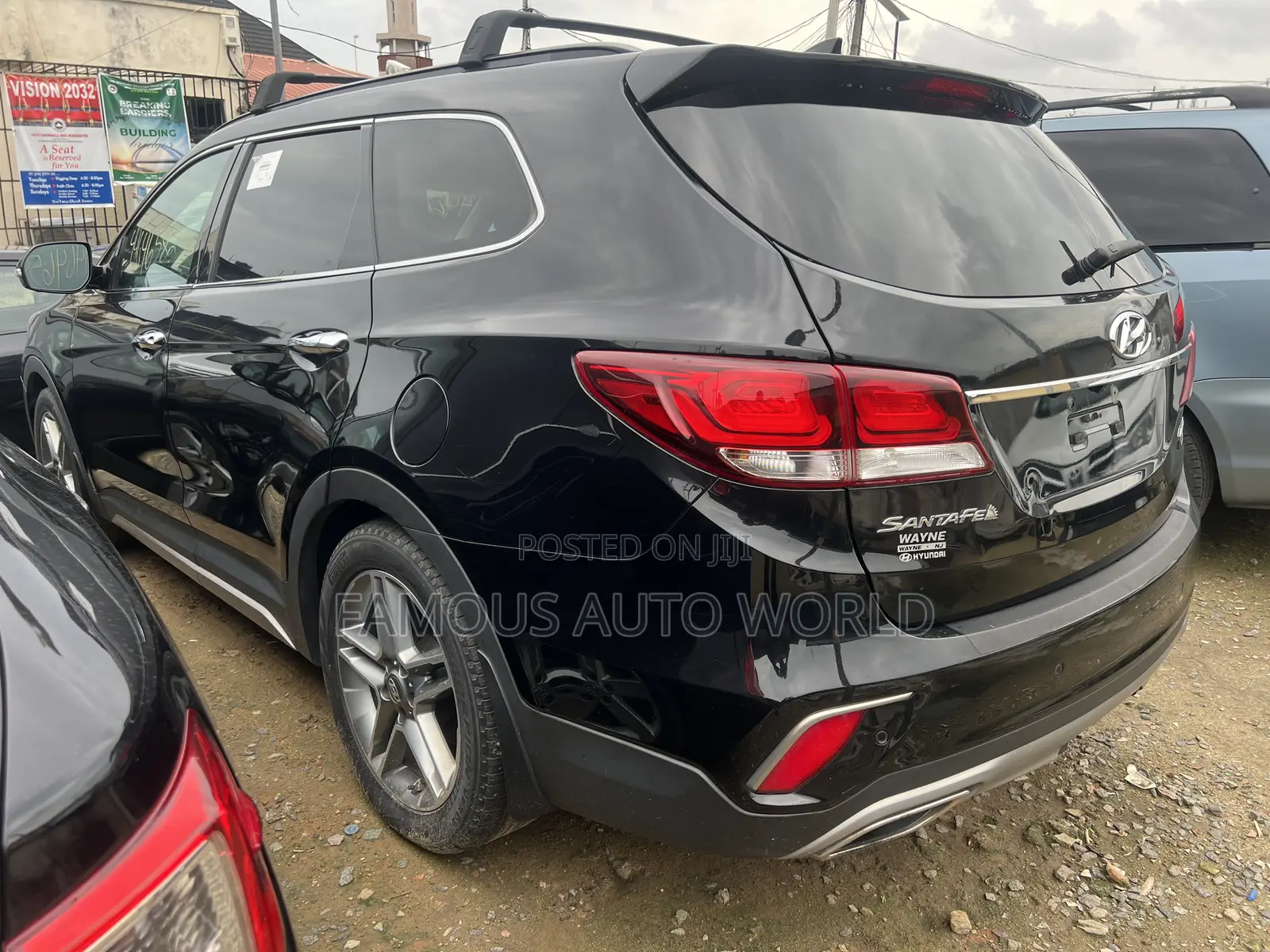 Hyundai Santa Fe Limited Ultimate AWD 2017 Black
