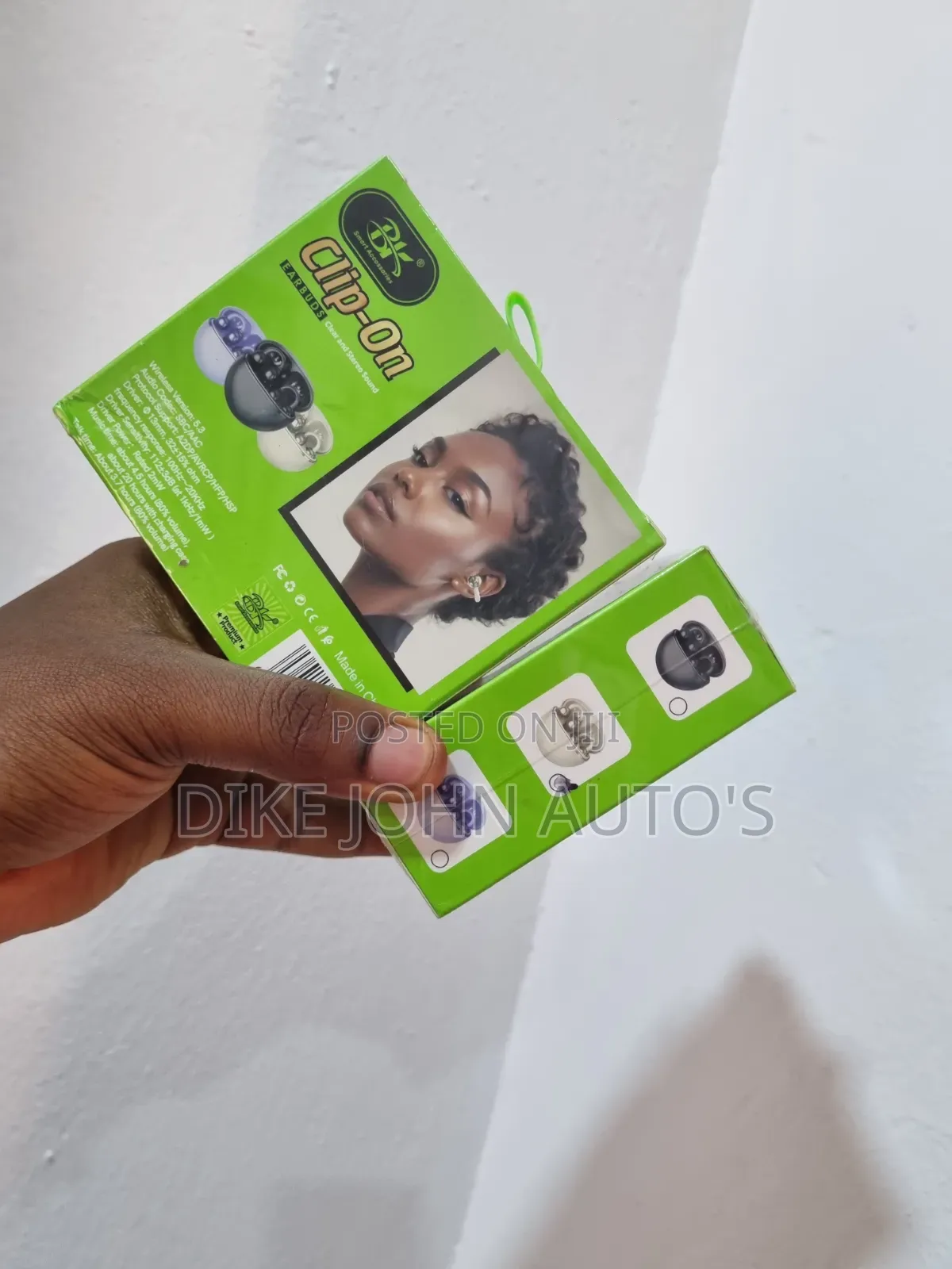 Bk Clip on Bluetooth