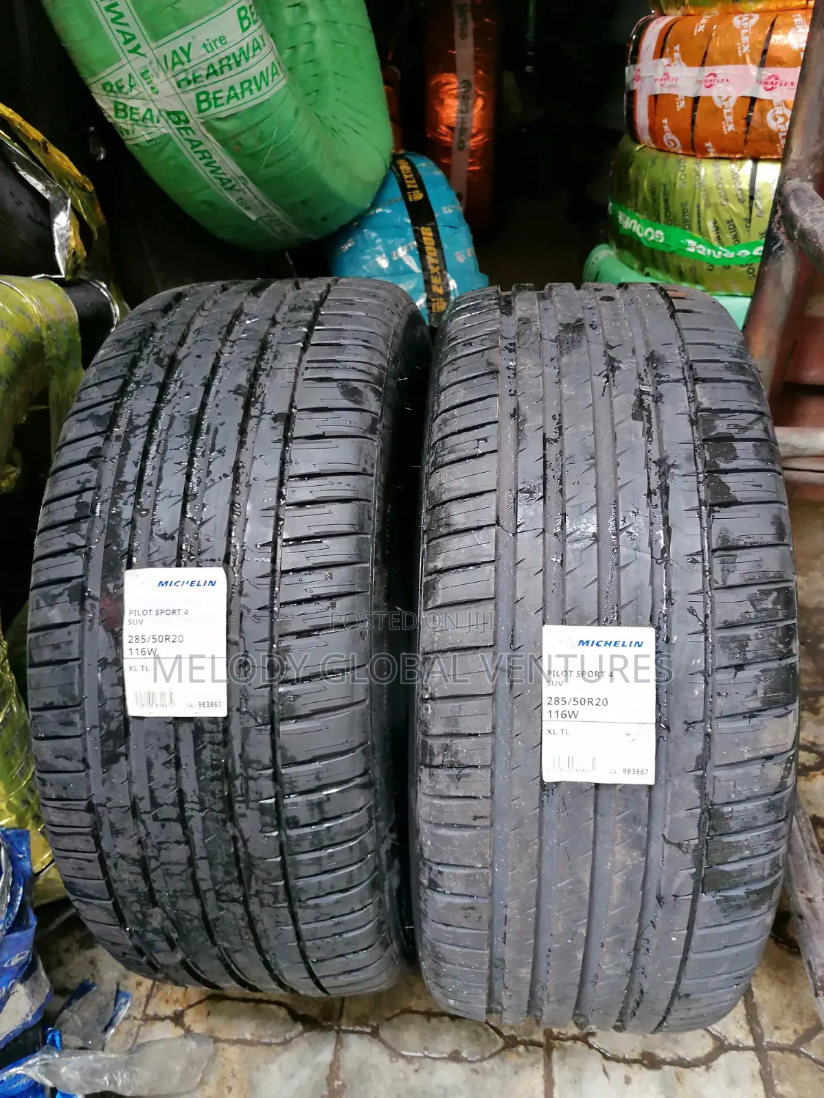285/50r20 Michelin/ Michelin Plot Sport4 Suv