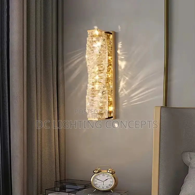 Modern Diamond Crystal Wall Lamp.