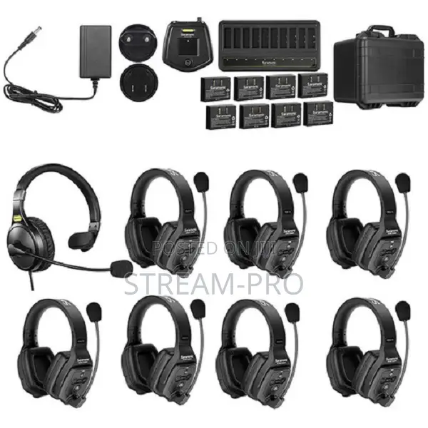 Saramonic Witalk-Wt8d 8-Person Full-Duplex Wireless Intercom System