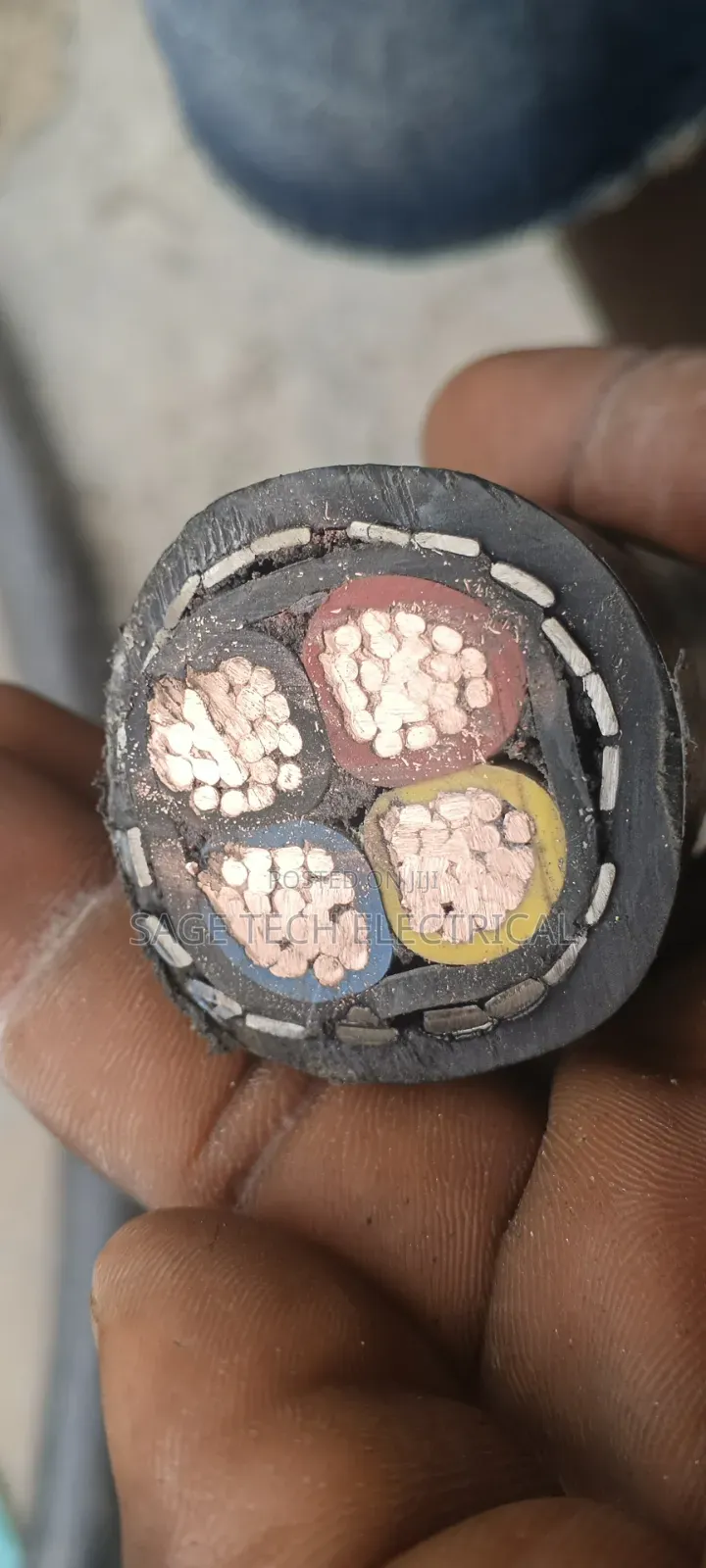 50mm 4core Kablmetal Nigerian Armoured Cable