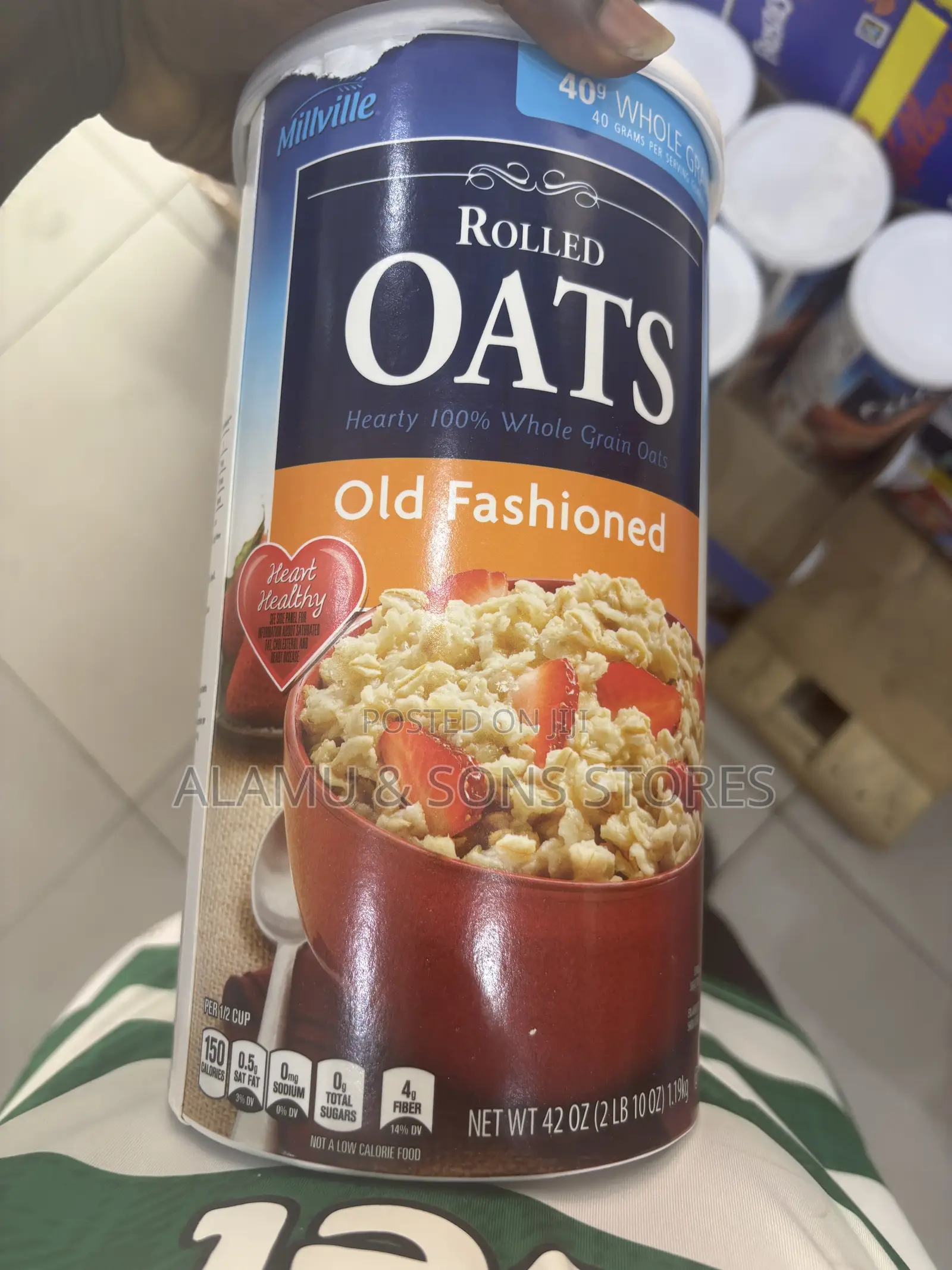 Millville Rolled Oats – Old Fashioned.