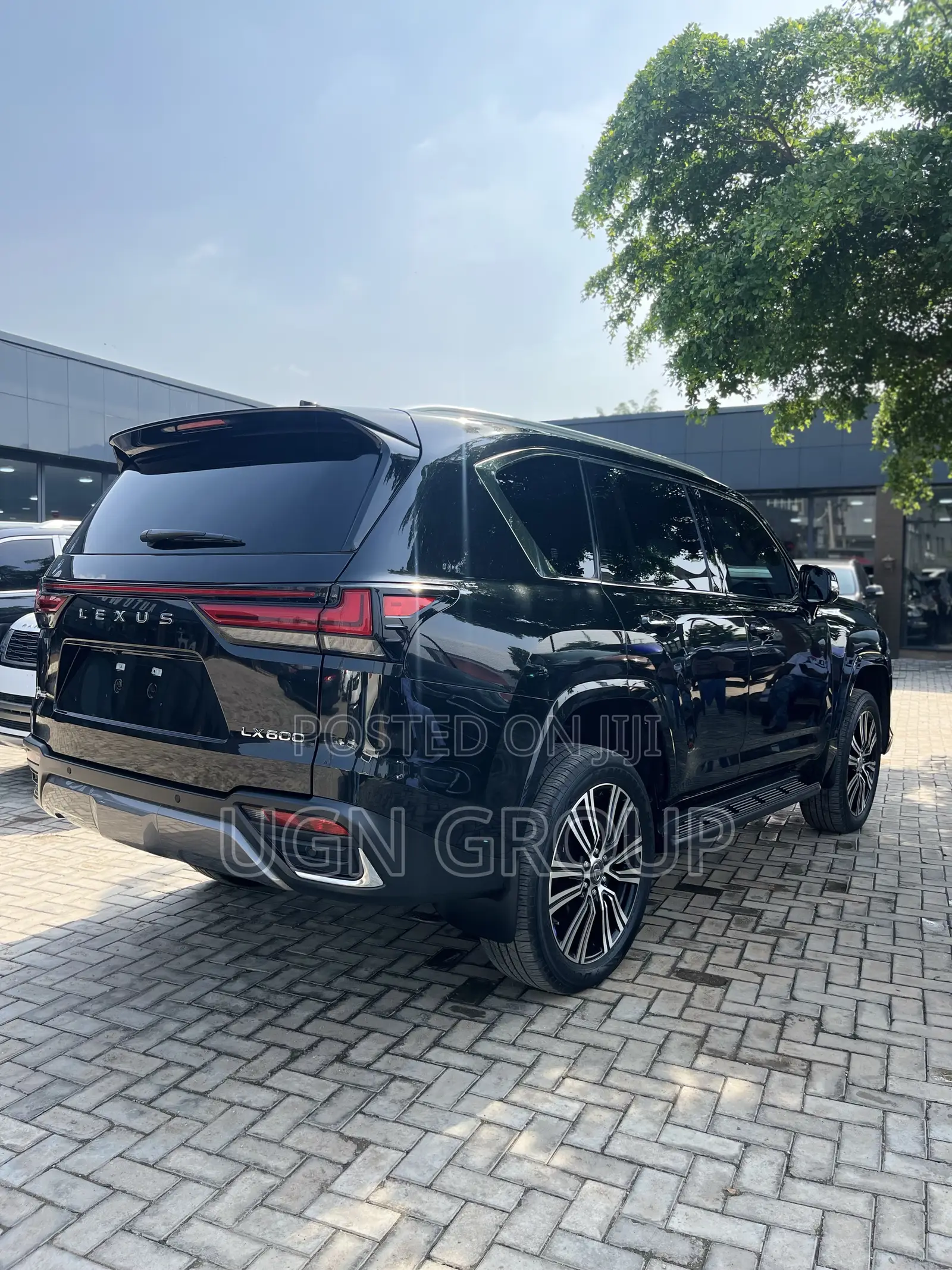 New Lexus LX 600 2025 Black