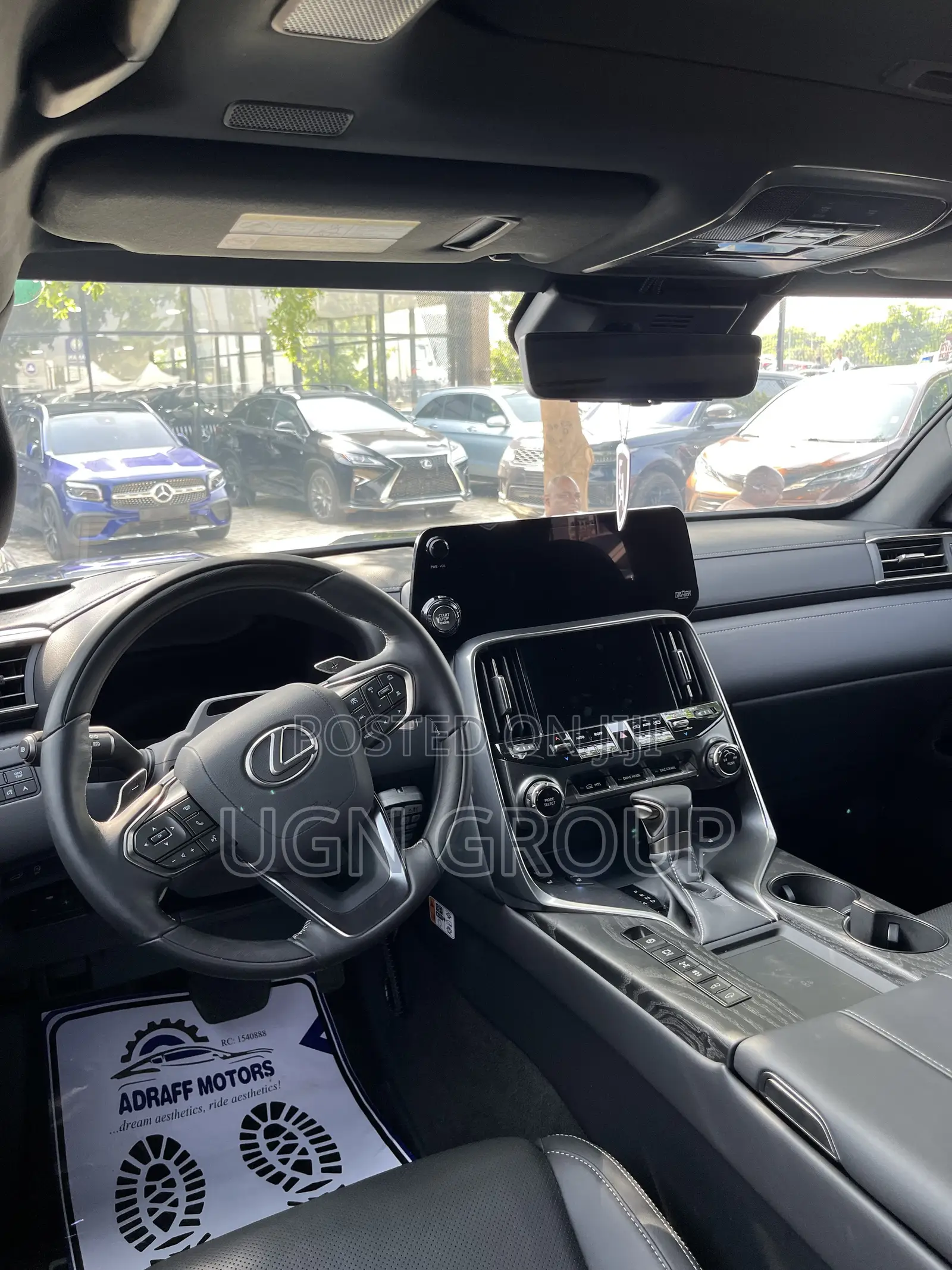 New Lexus LX 600 2025 Black