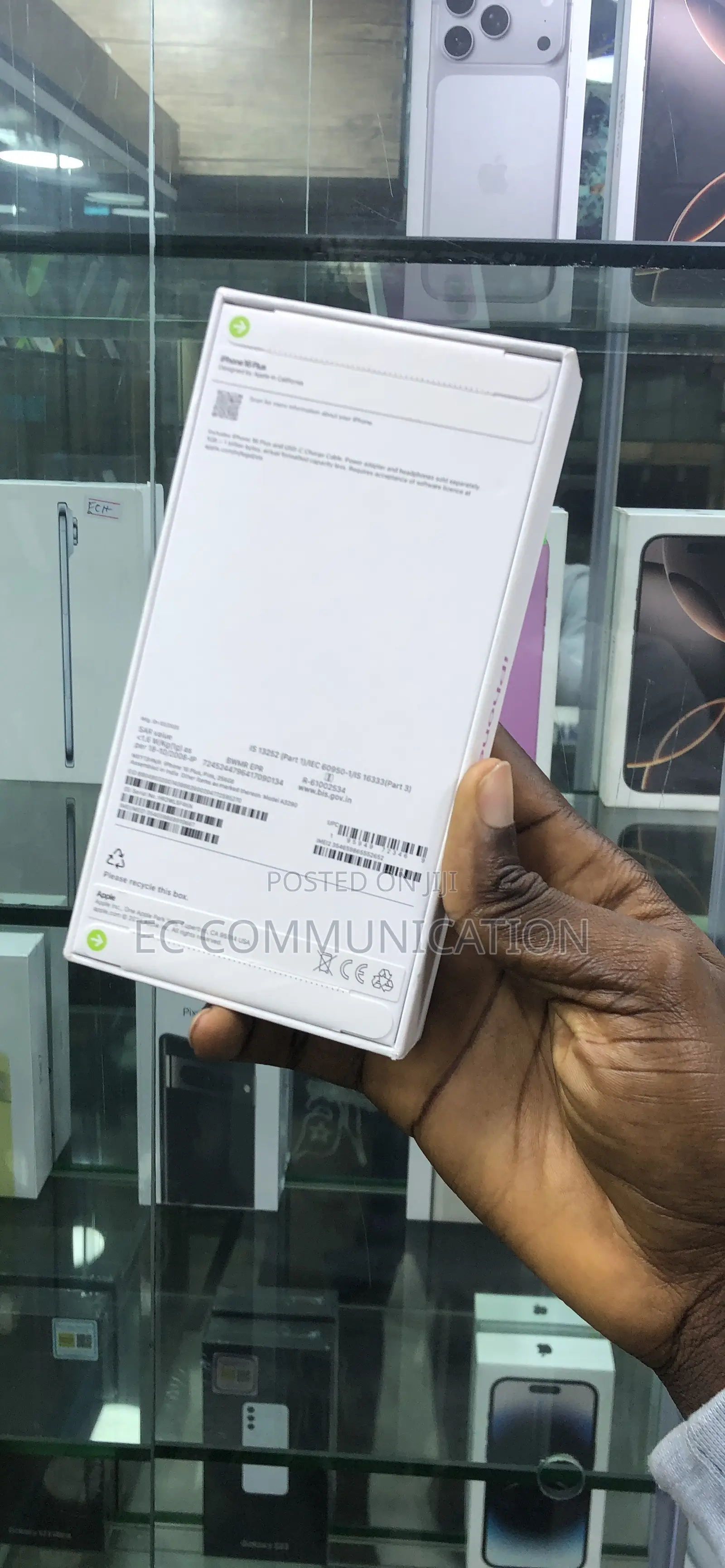 New Apple iPhone 16 Plus 256 GB Pink