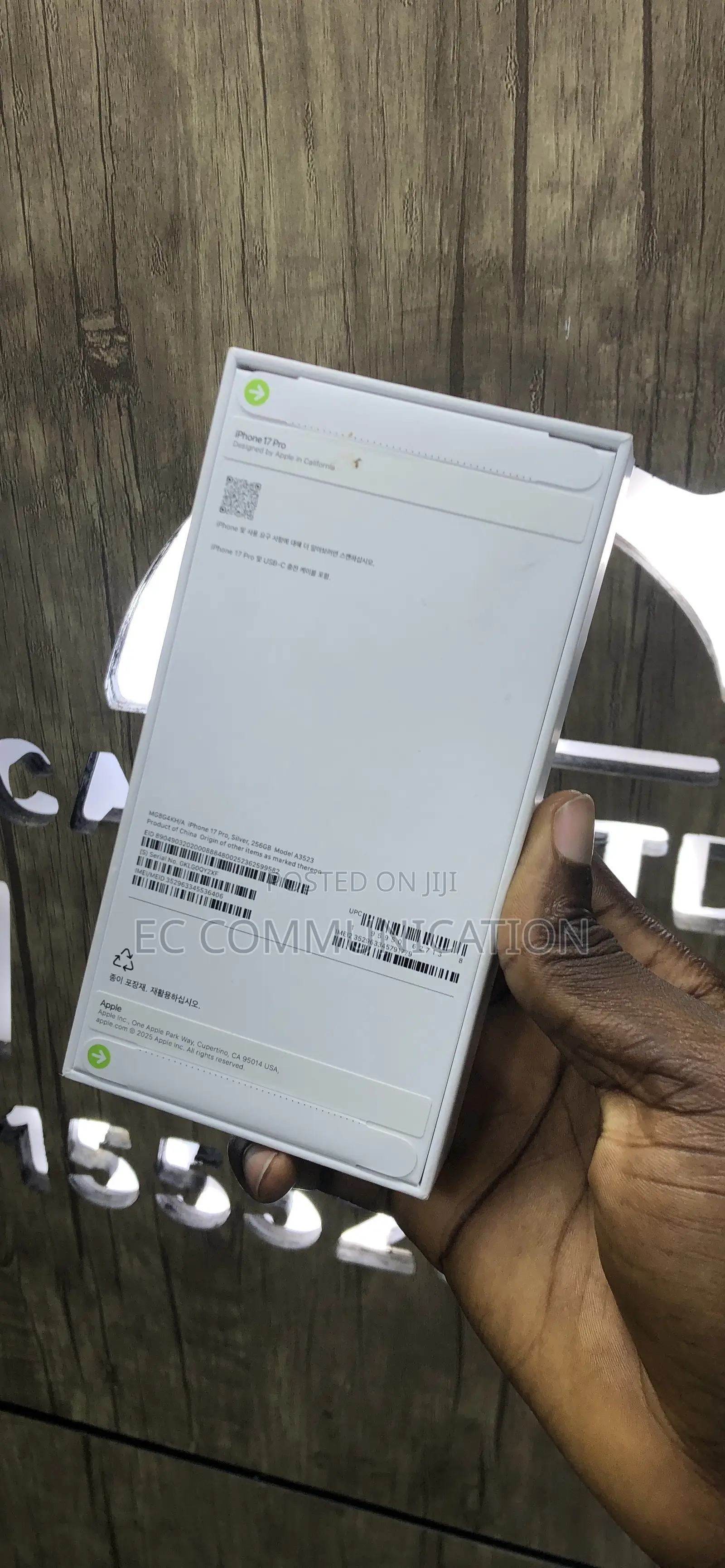 New Apple iPhone 17 Pro 256 GB White