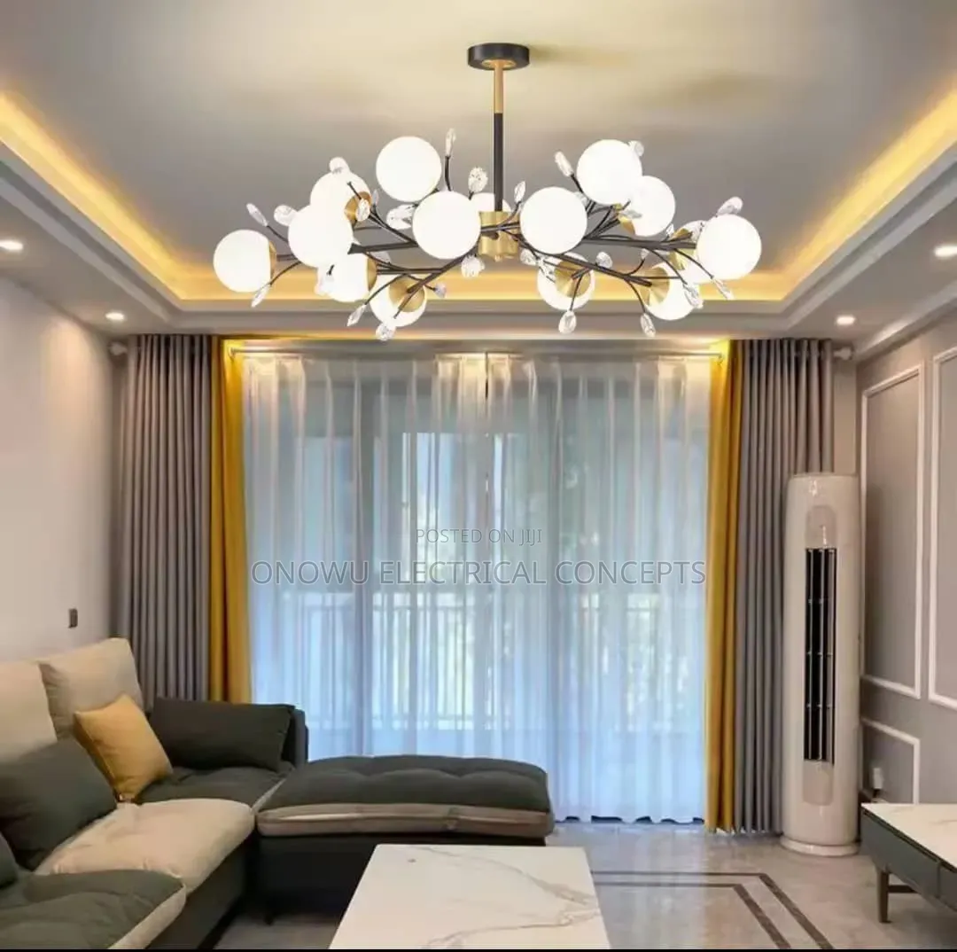Nordic Led Living Room Pendant Modern Simple Elegant Light Luxury