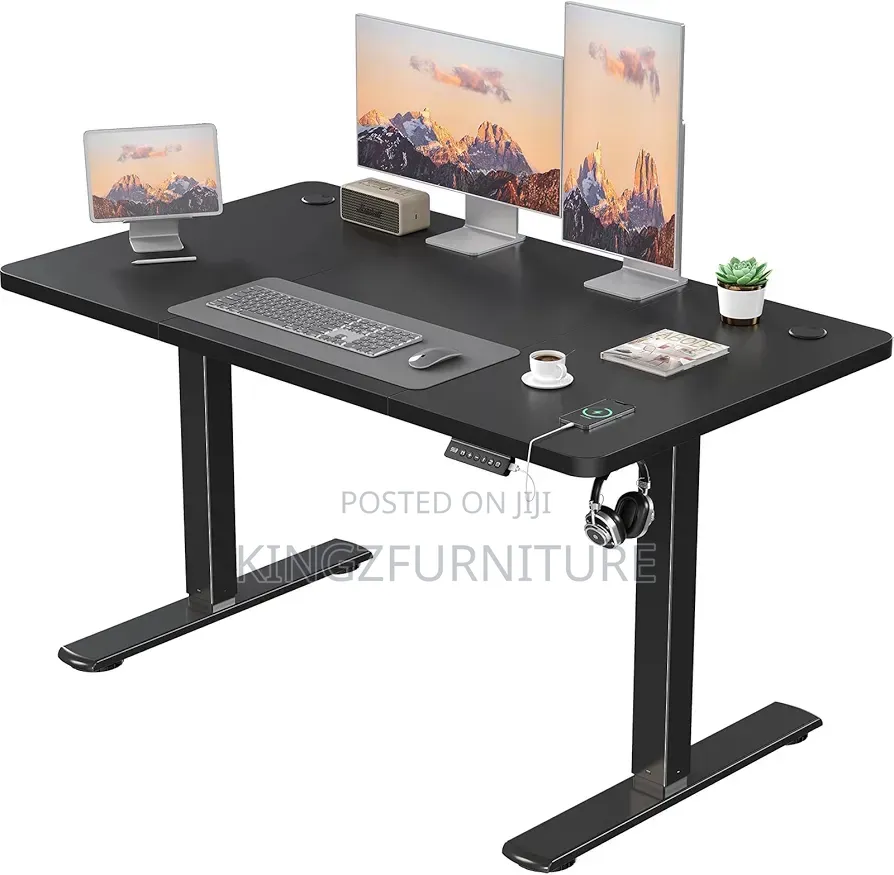 Sit Stand Desks 120 X 60 Cm, Black